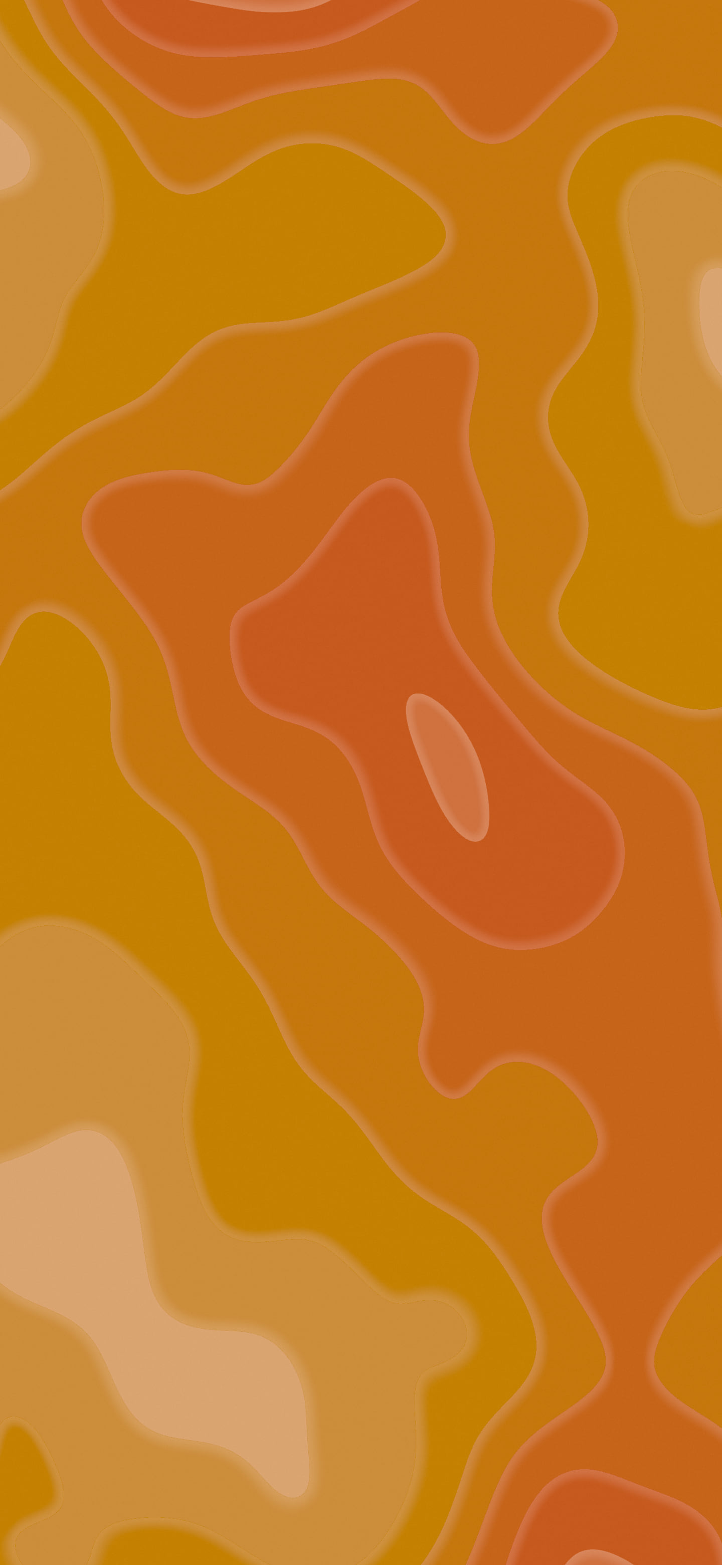 Burnt Orange Layered Topographic wallpaper for iPhone and Android