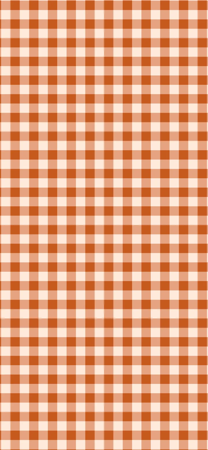 Burnt Orange Mini Gingham wallpaper for iPhone and Android