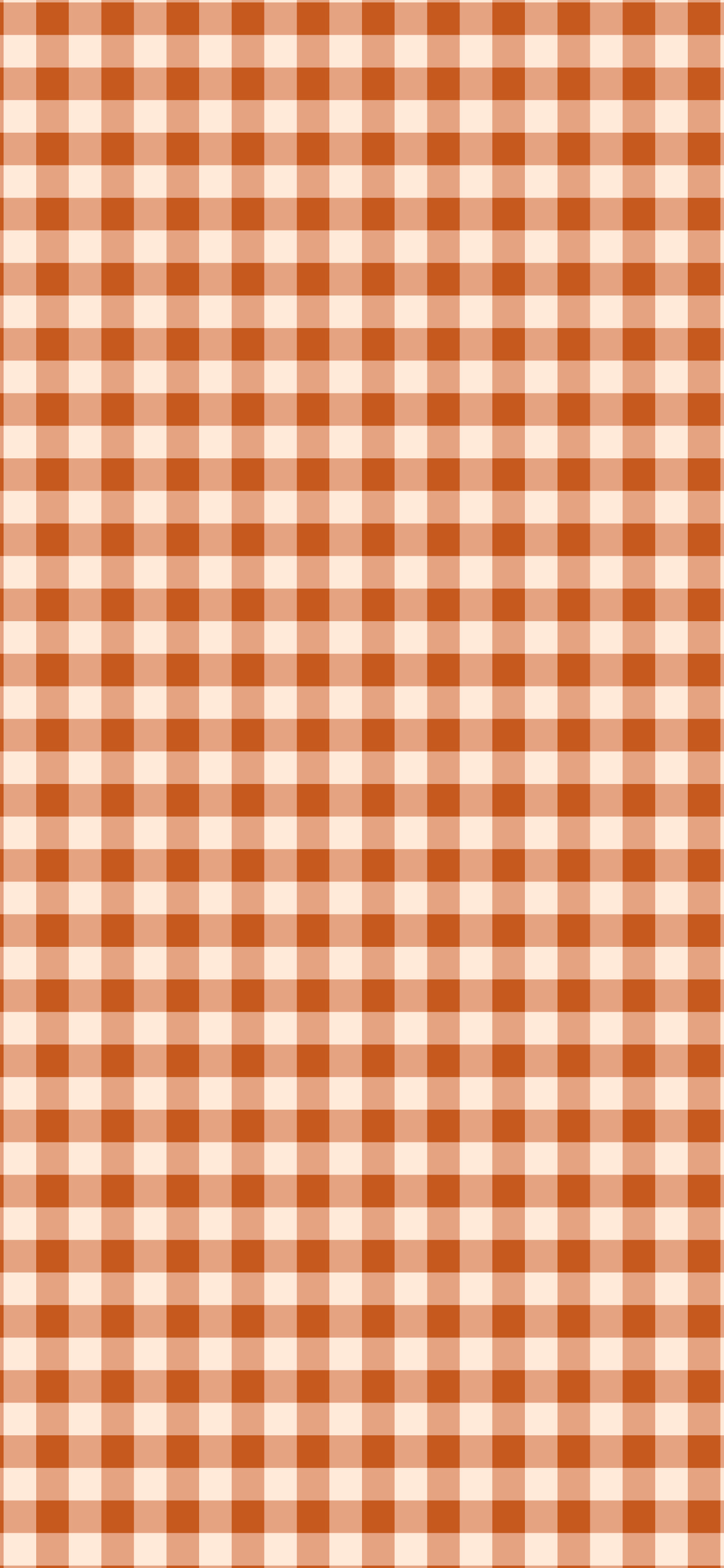 Burnt Orange Mini Gingham wallpaper for iPhone and Android