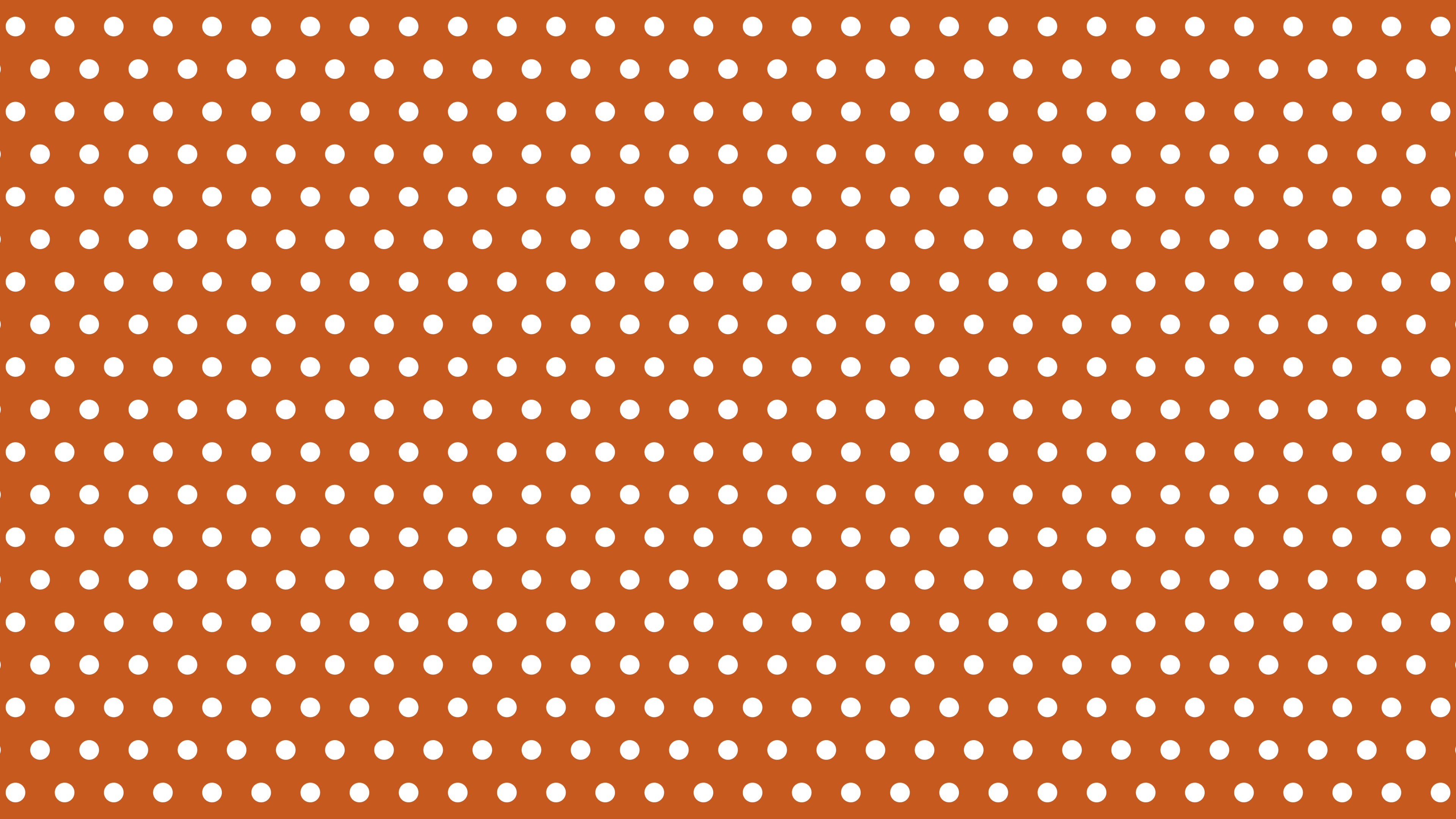 Burnt Orange Mini Polka Dot desktop wallpaper in 4K