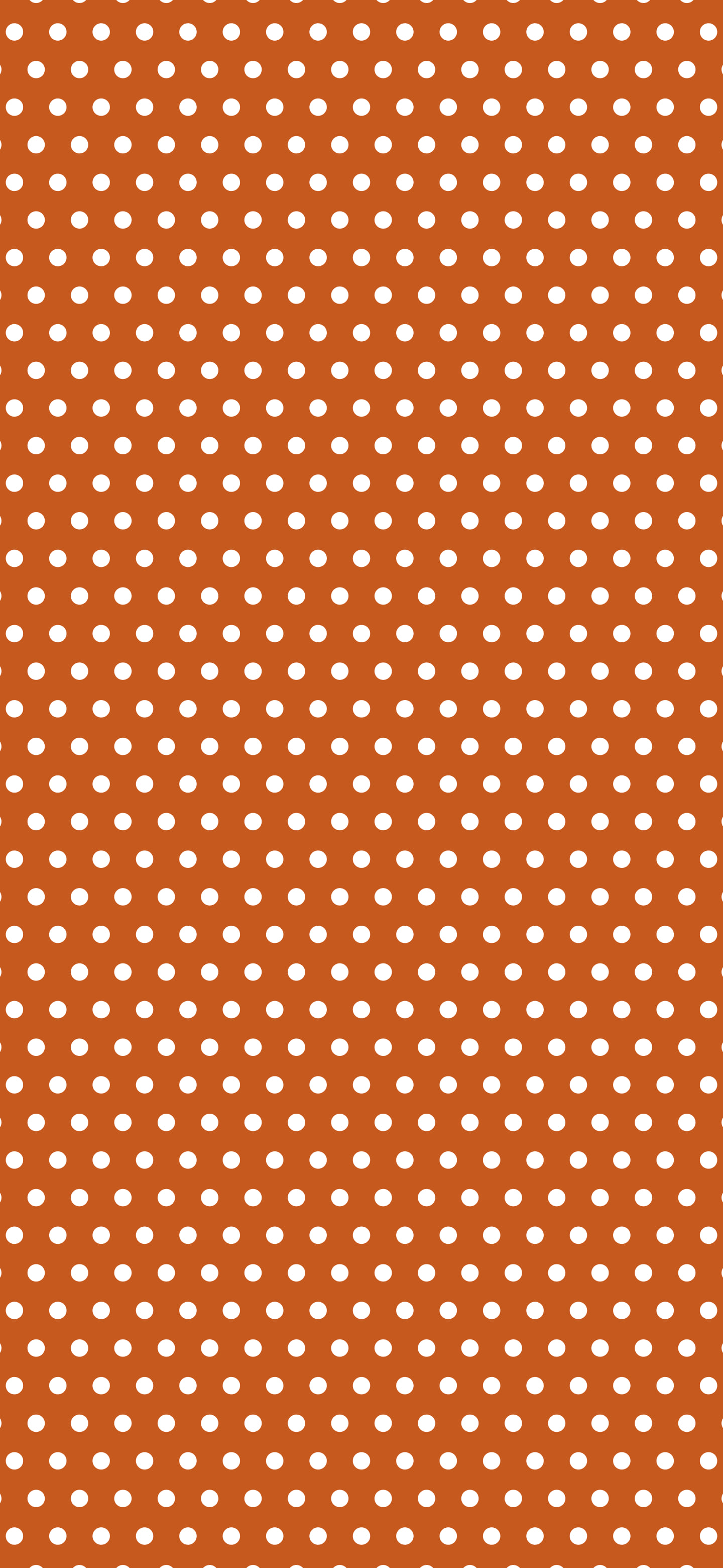 Burnt Orange Mini Polka Dot wallpaper for iPhone and Android