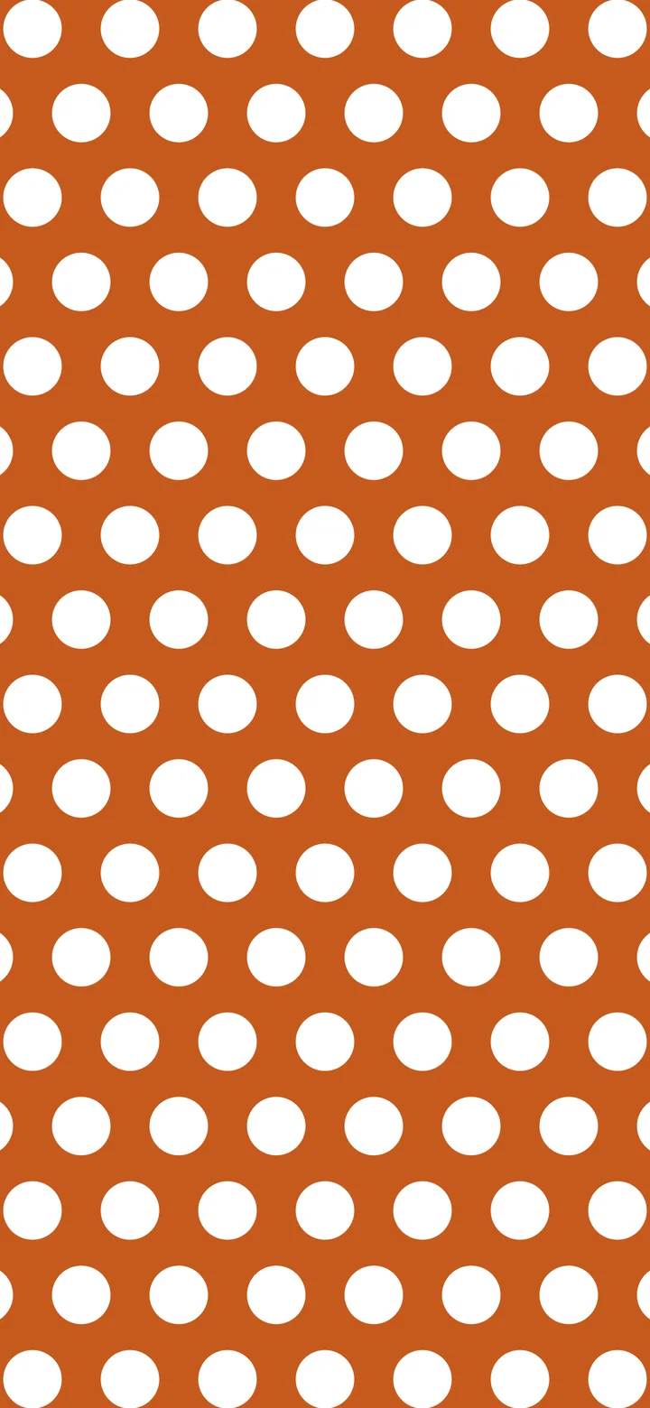 Burnt Orange Polka Dot wallpaper for iPhone and Android