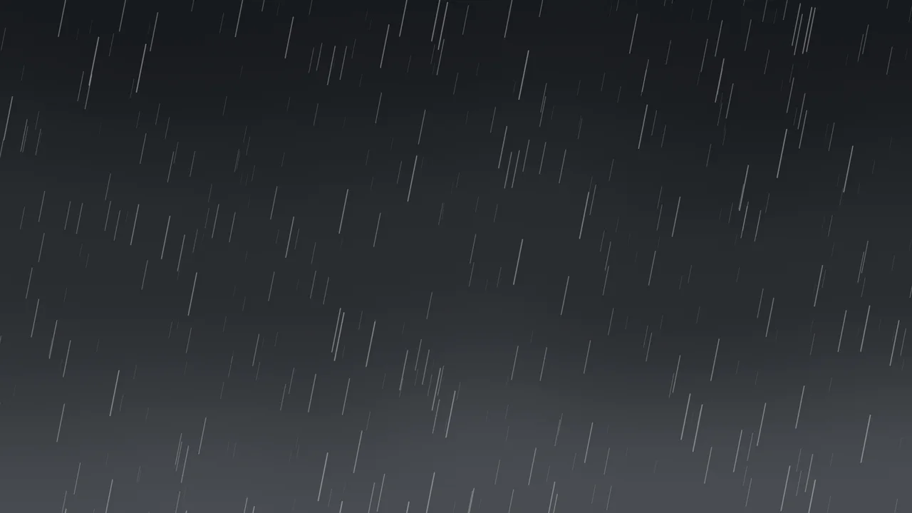 Charcoal Falling Rain desktop wallpaper in 4K