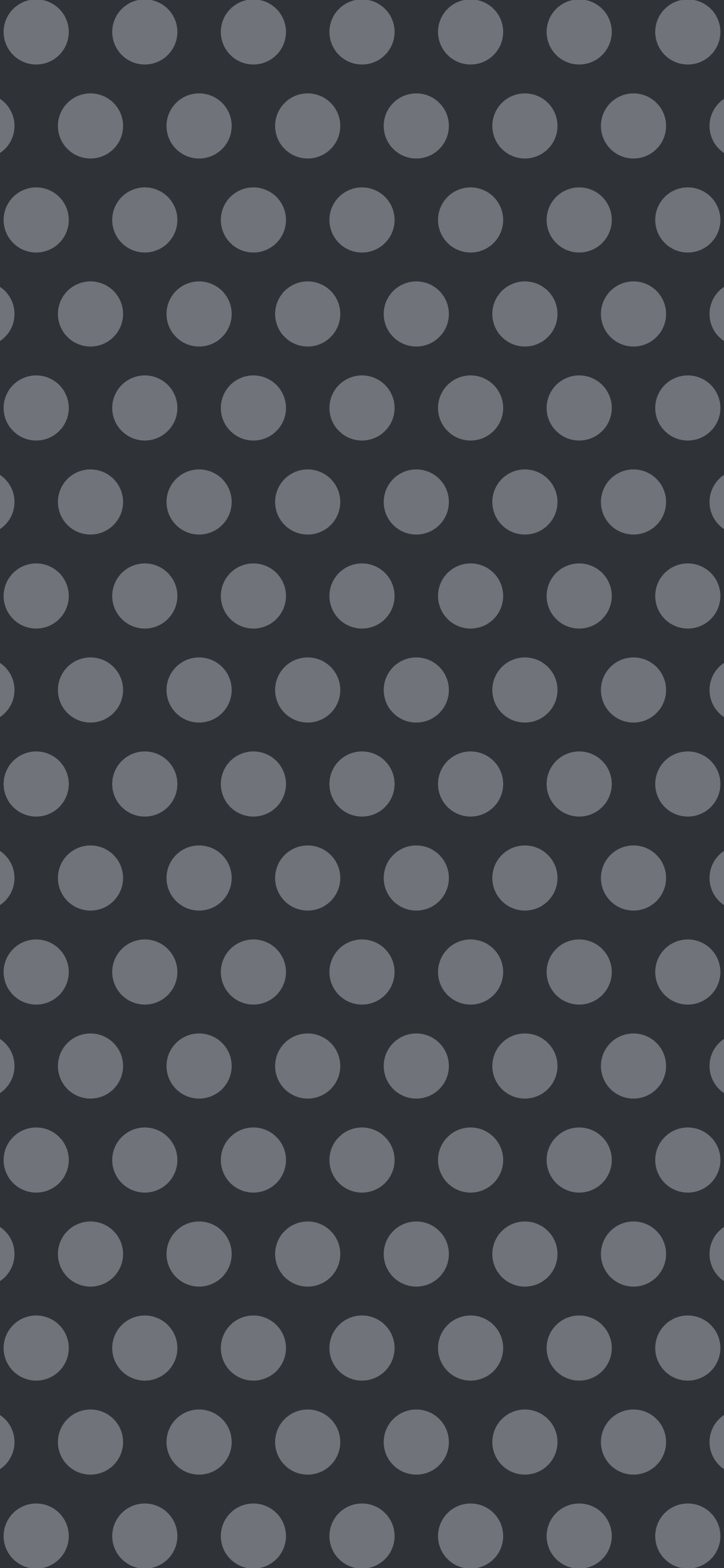 Charcoal Polka Dot wallpaper for iPhone and Android