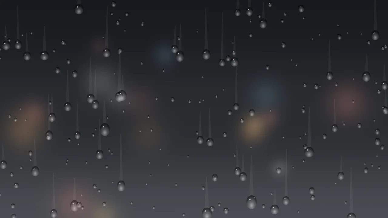 Charcoal Rainy Window desktop wallpaper in 4K