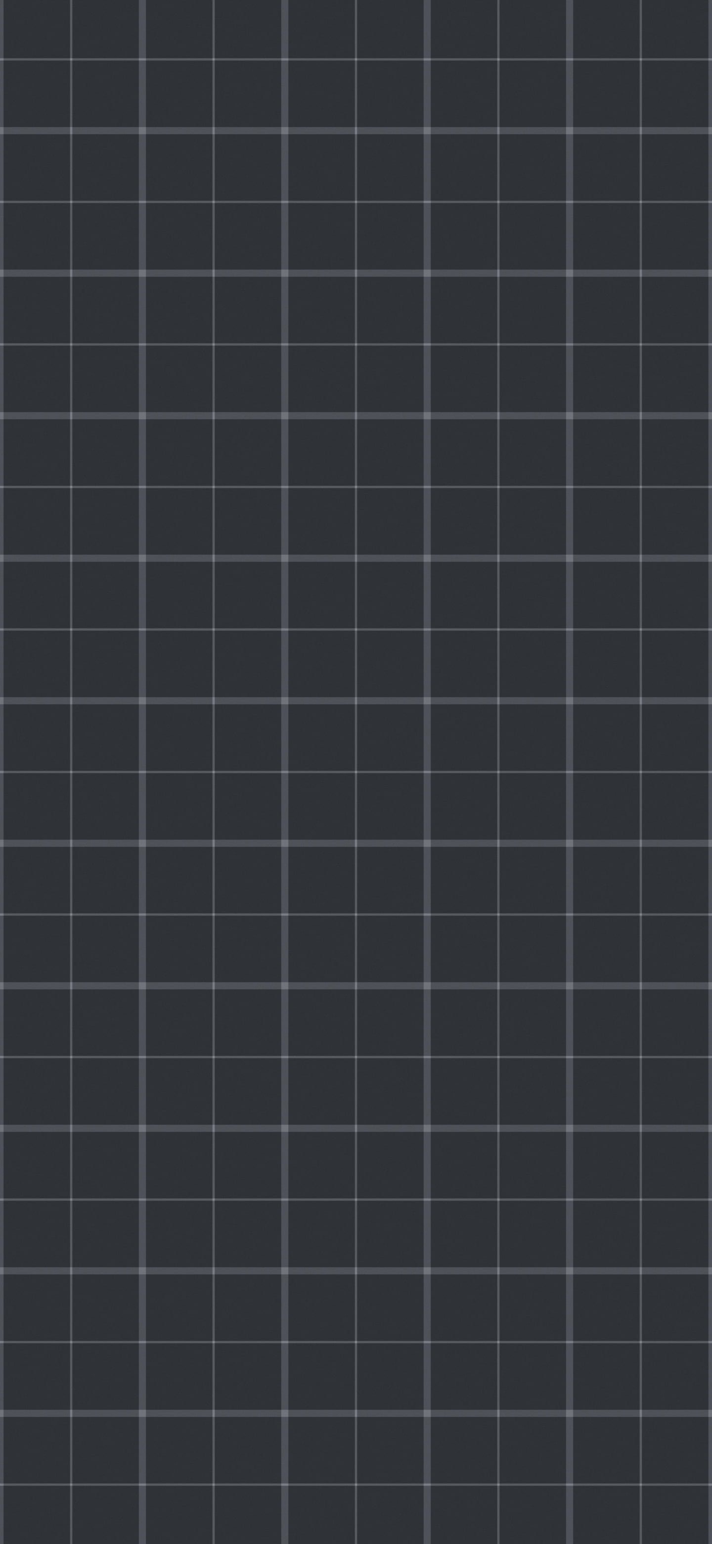 Charcoal Windowpane Plaid wallpaper for iPhone and Android