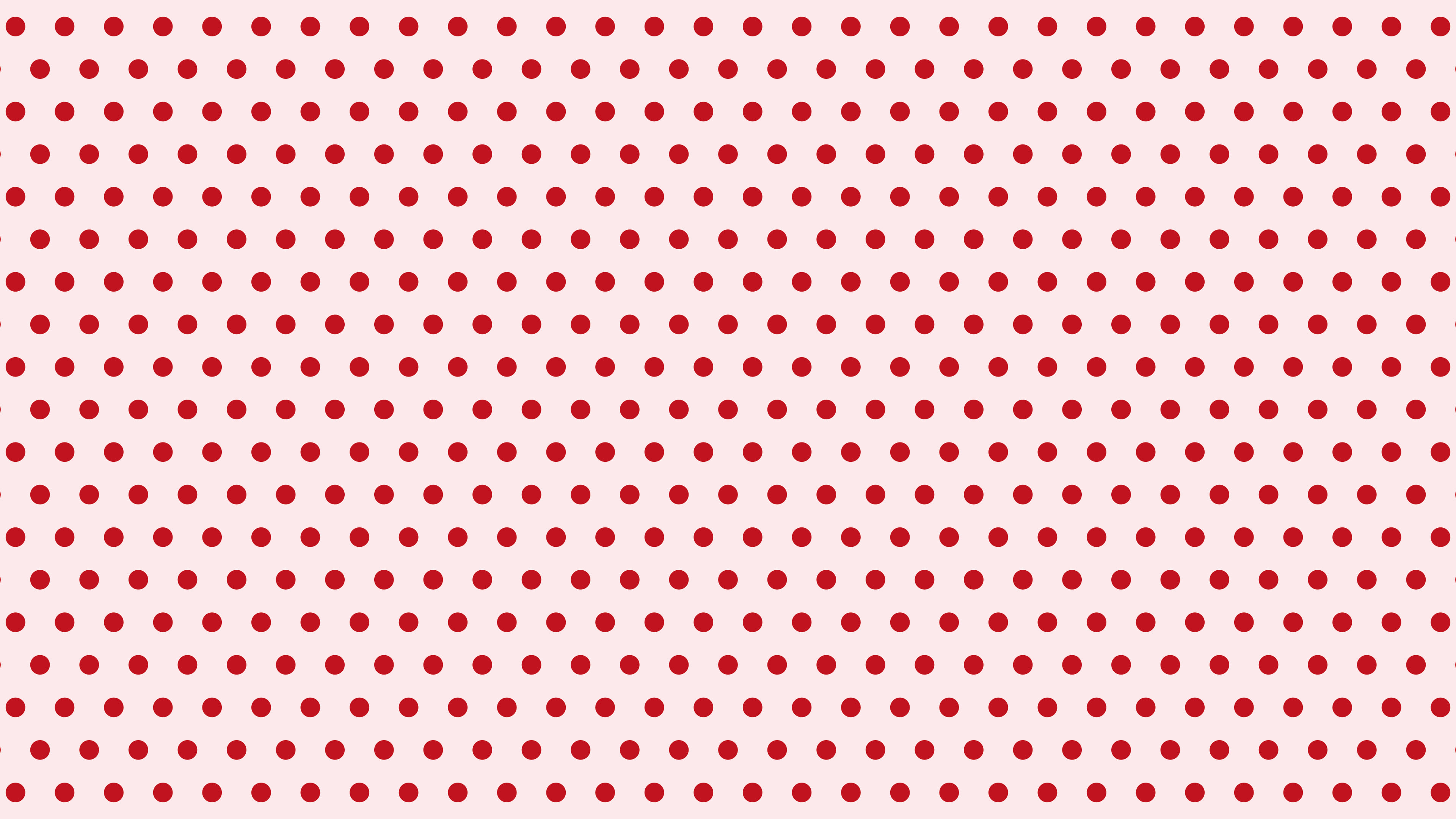 Cherry Red Mini Polka Dot desktop wallpaper in 4K
