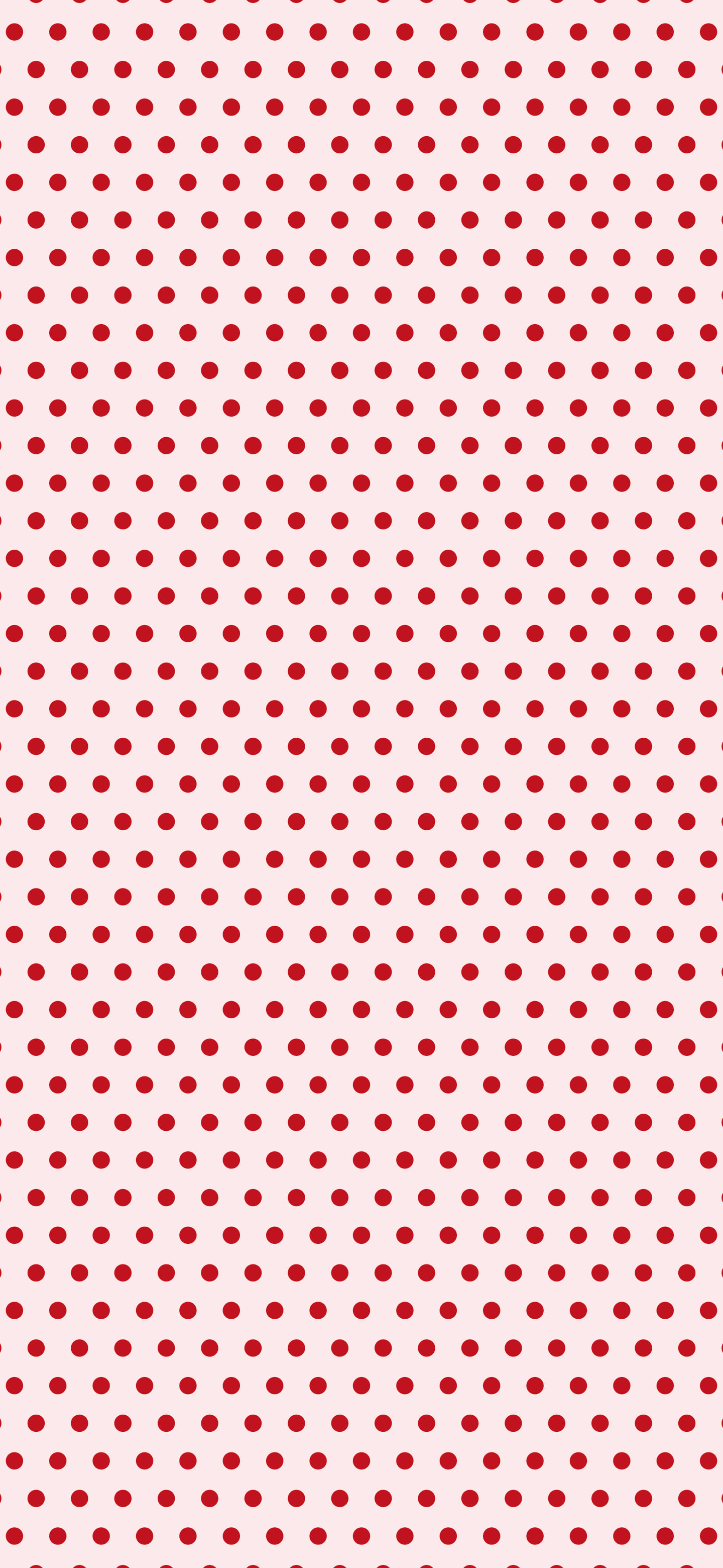 Cherry Red Mini Polka Dot wallpaper for iPhone and Android