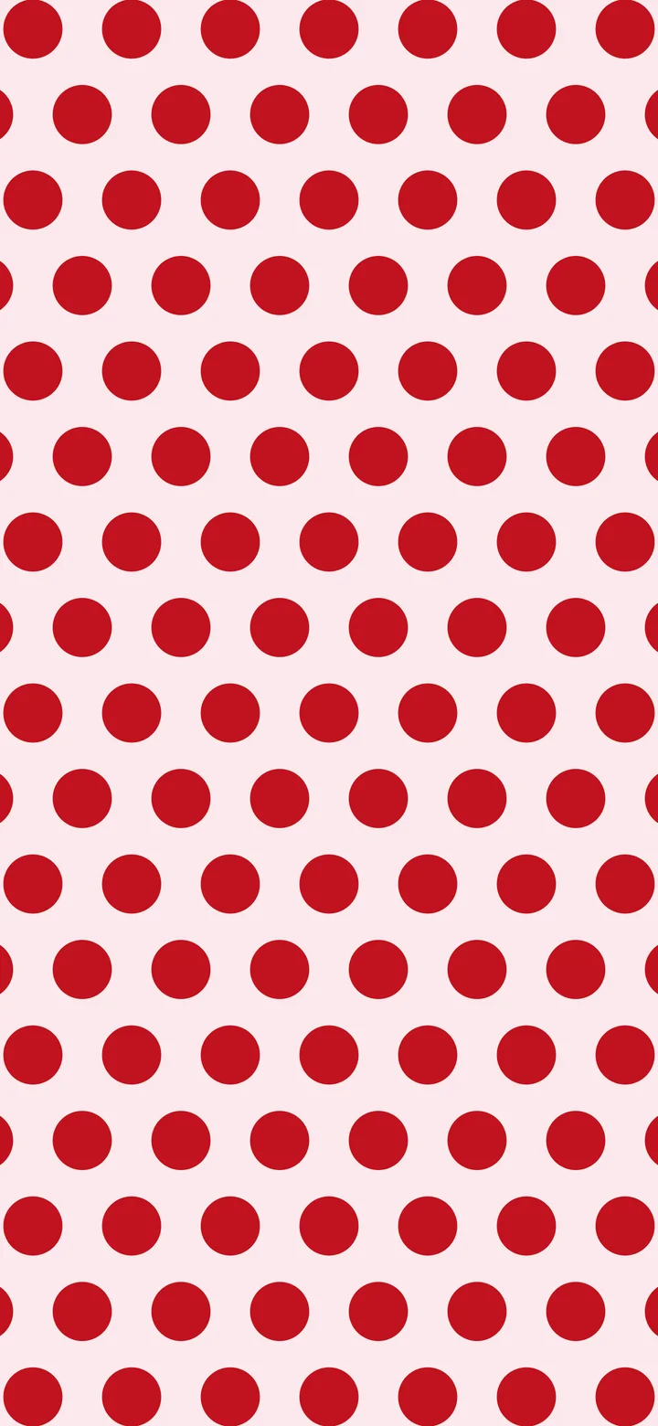 Cherry Red Polka Dot wallpaper for iPhone and Android