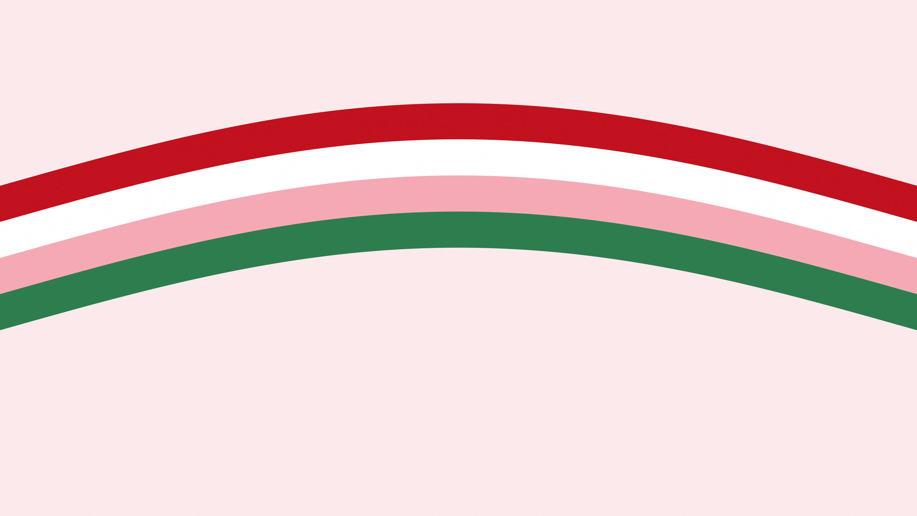 Cherry Red Retro Stripe desktop wallpaper in 4K