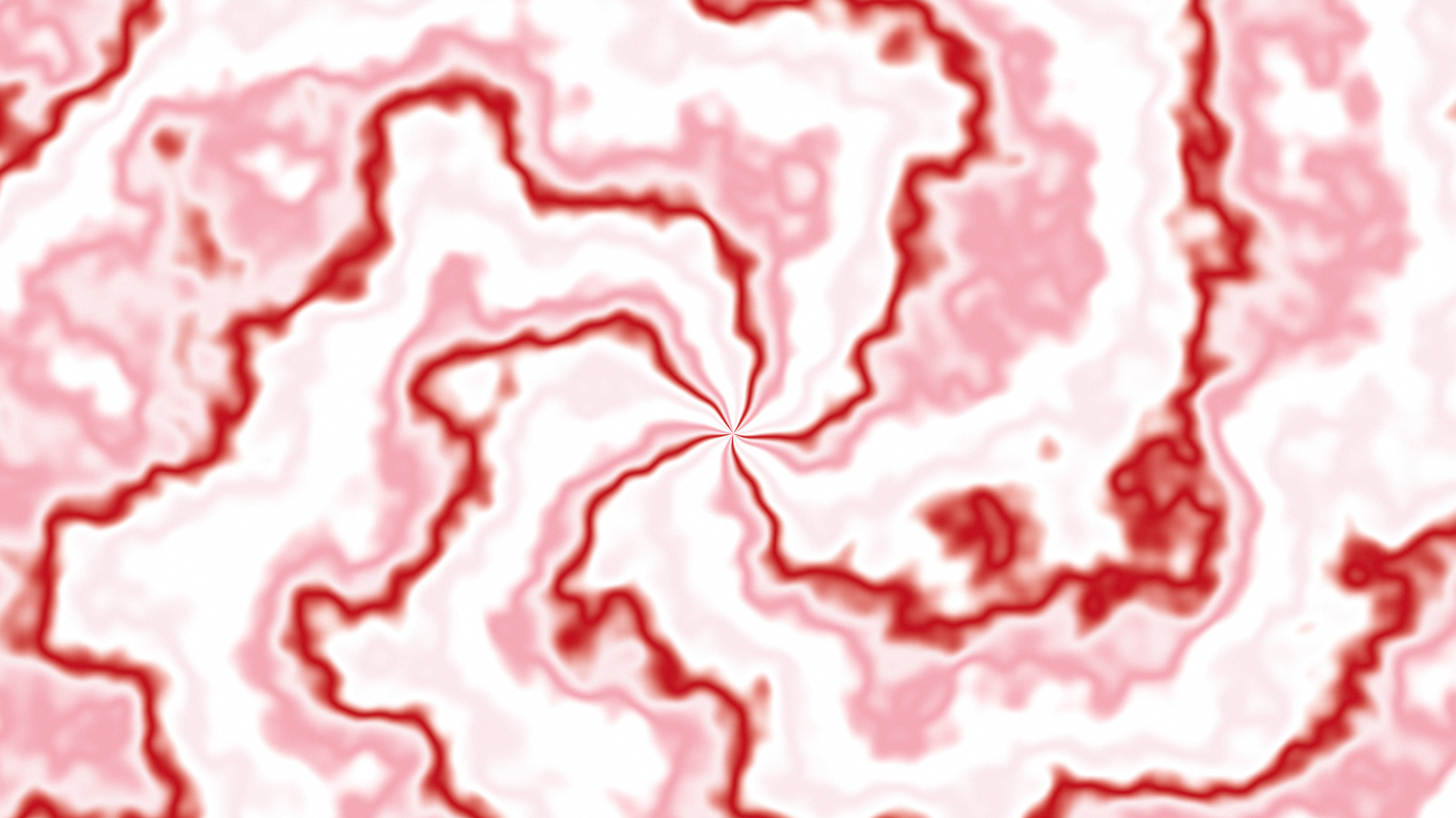 Cherry Red Spiral Tie Dye desktop wallpaper in 4K