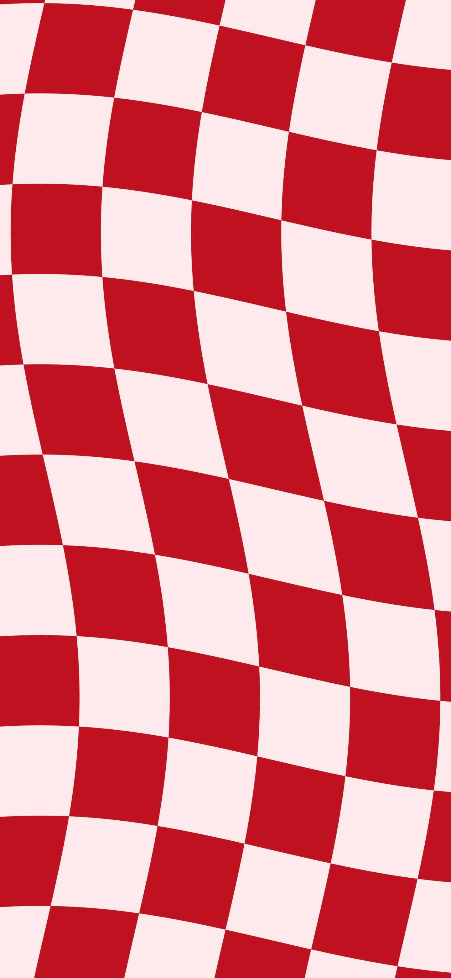 Cherry Red Wavy Checkered wallpaper for iPhone and Android