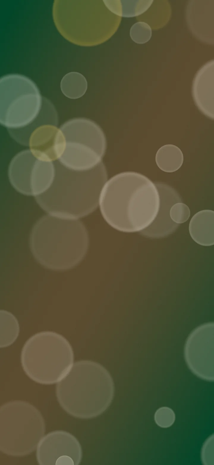 Christmas Green Bokeh Lights wallpaper for iPhone and Android