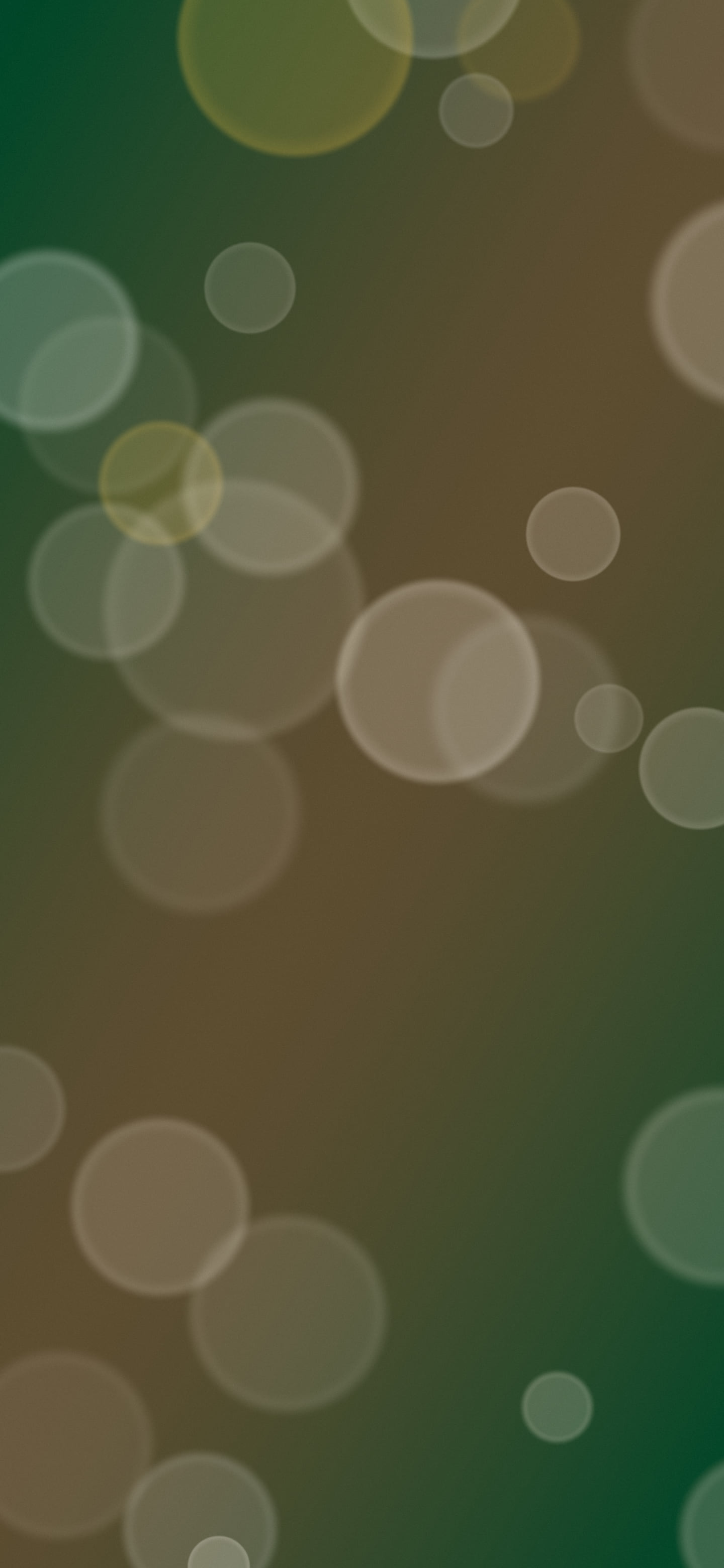 Christmas Green Bokeh Lights wallpaper for iPhone and Android