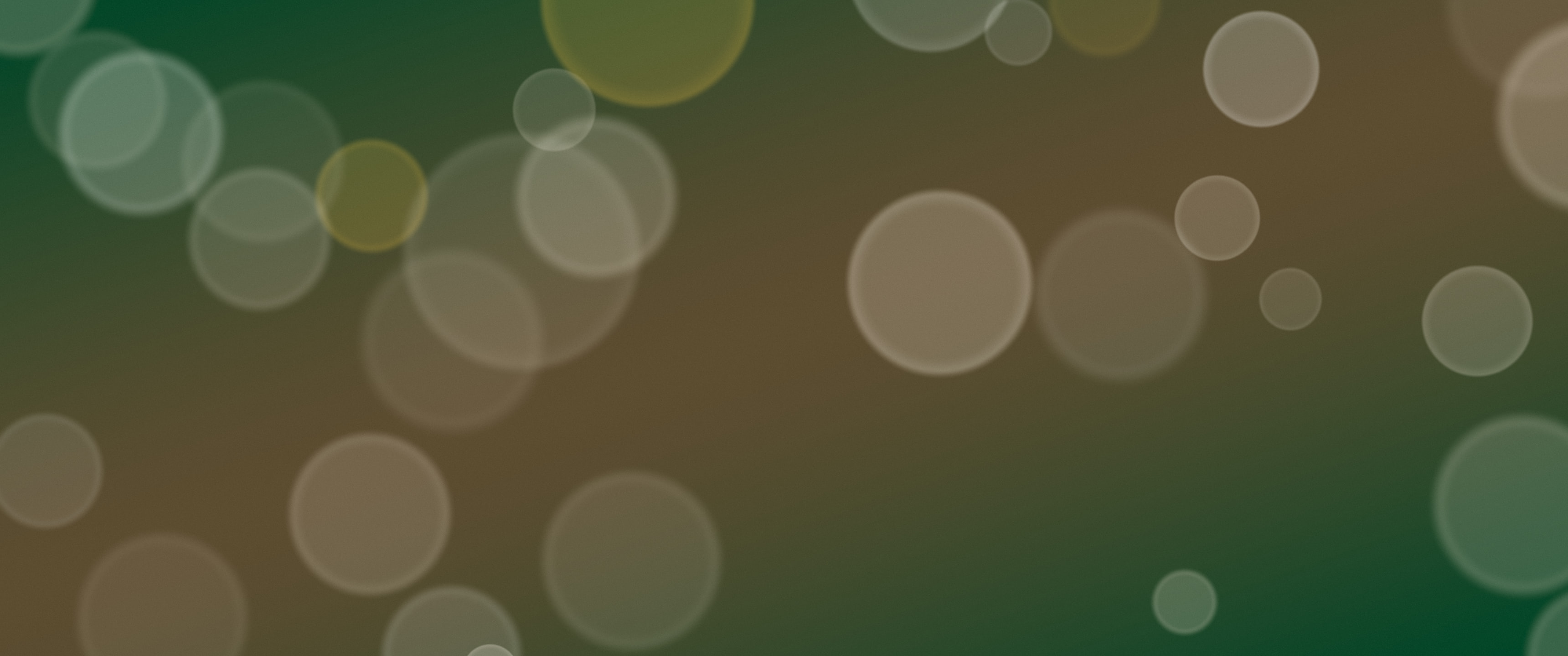 Christmas Green Bokeh Lights ultrawide wallpaper, 3440 × 1440
