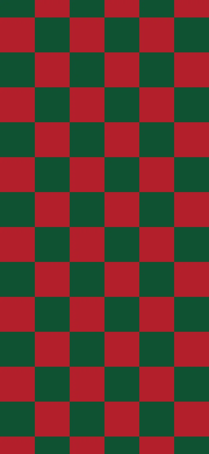 Christmas Green Checkered wallpaper for iPhone and Android