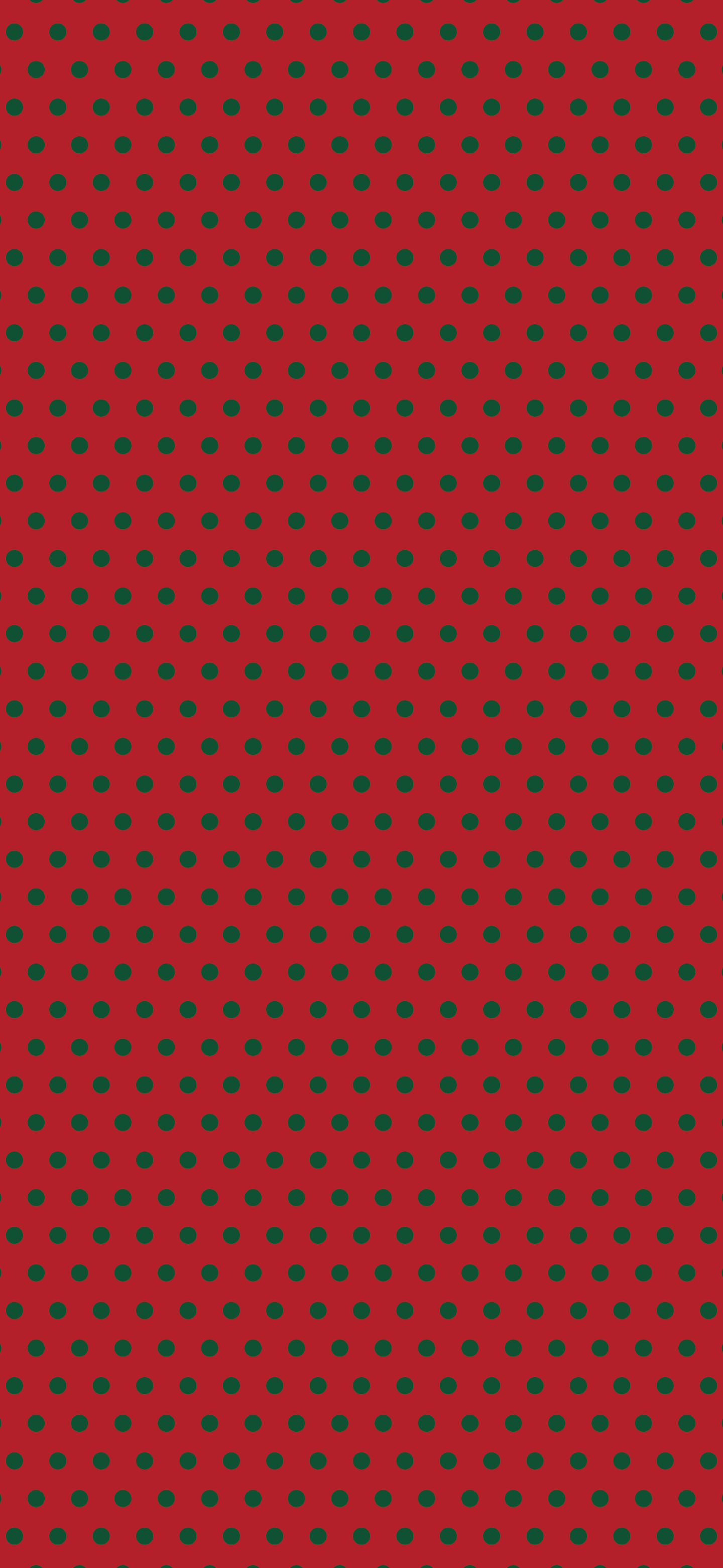 Christmas Red and Green Mini Polka Dot wallpaper for iPhone and Android