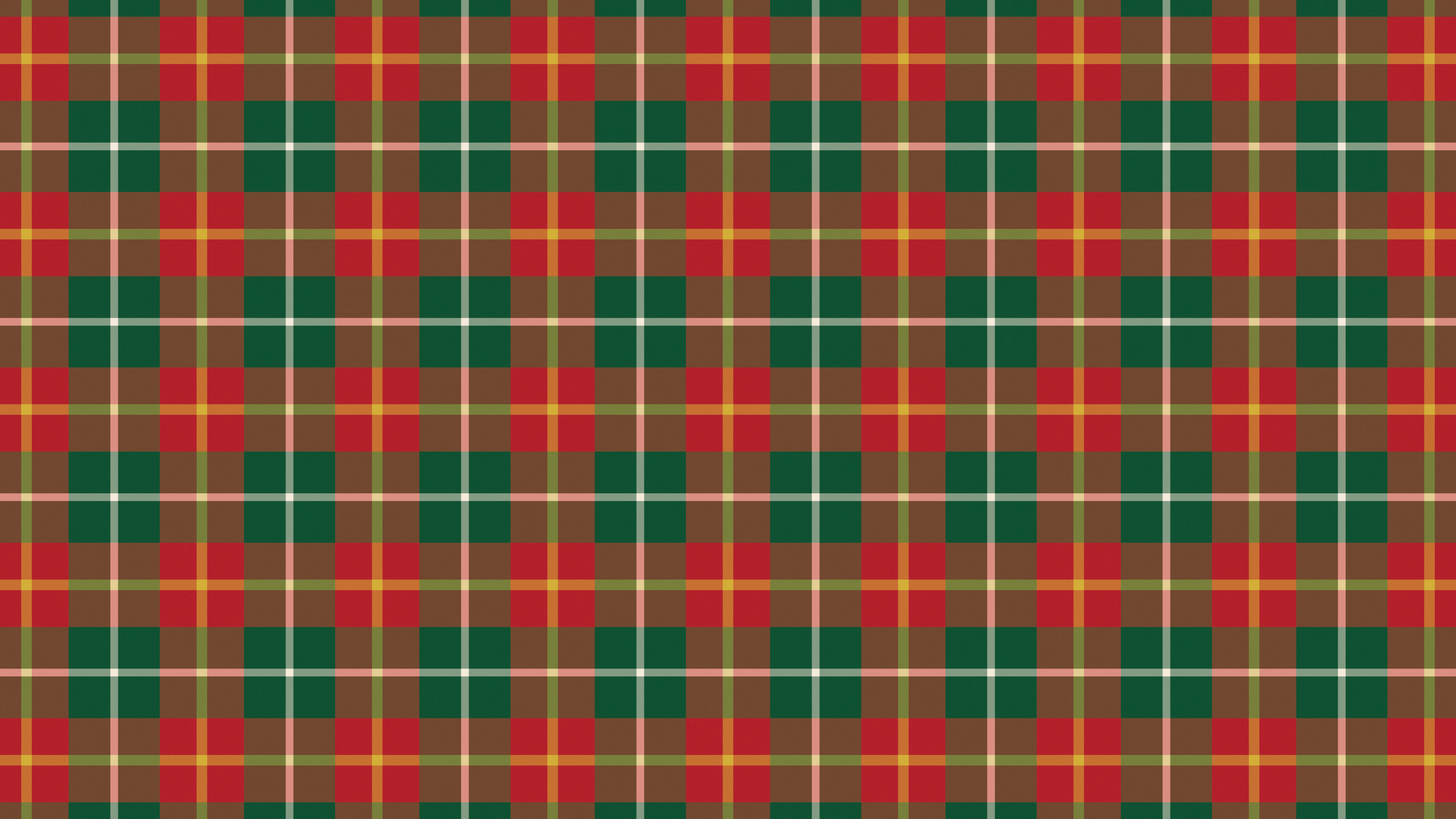 Christmas Red and Green Tartan Plaid desktop wallpaper in 4K