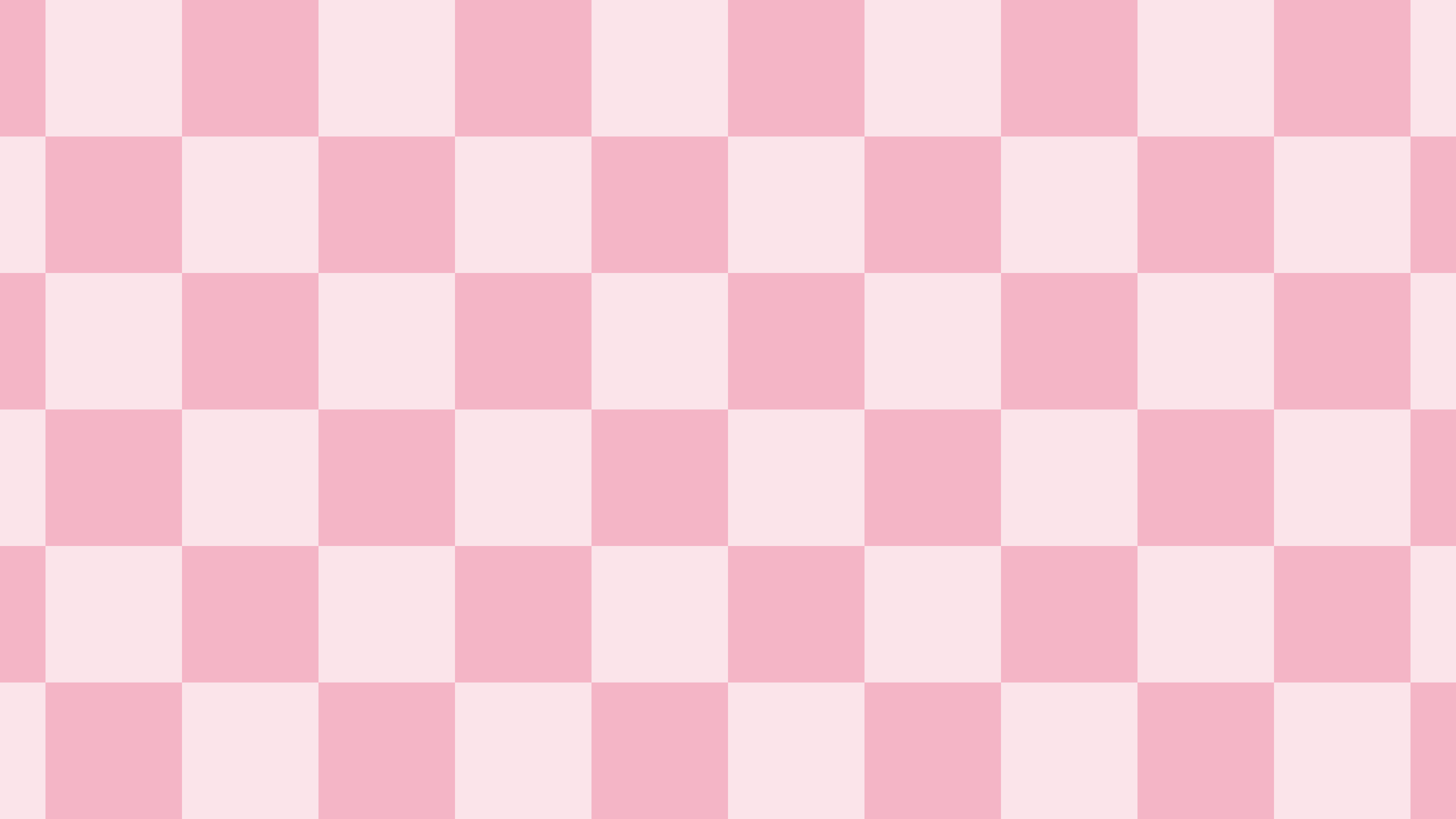 Coquette Pink Checkered desktop wallpaper in 4K