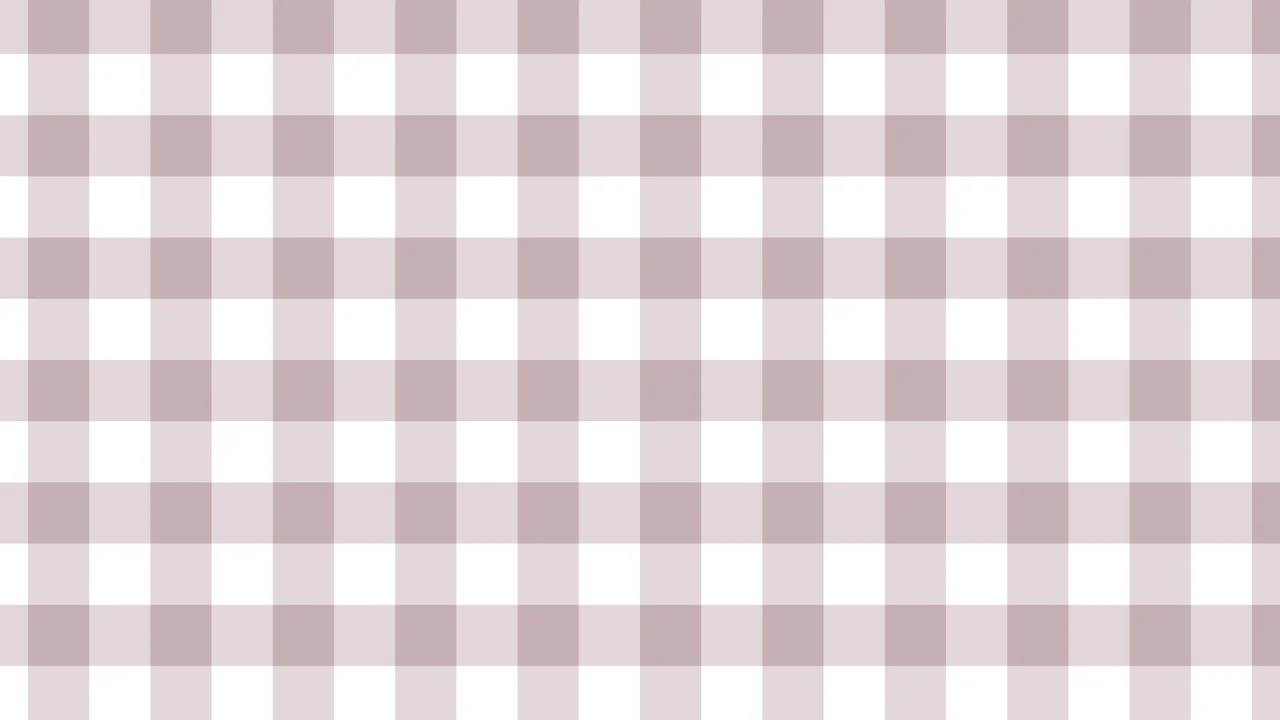 Coquette Pink Gingham desktop wallpaper in 4K