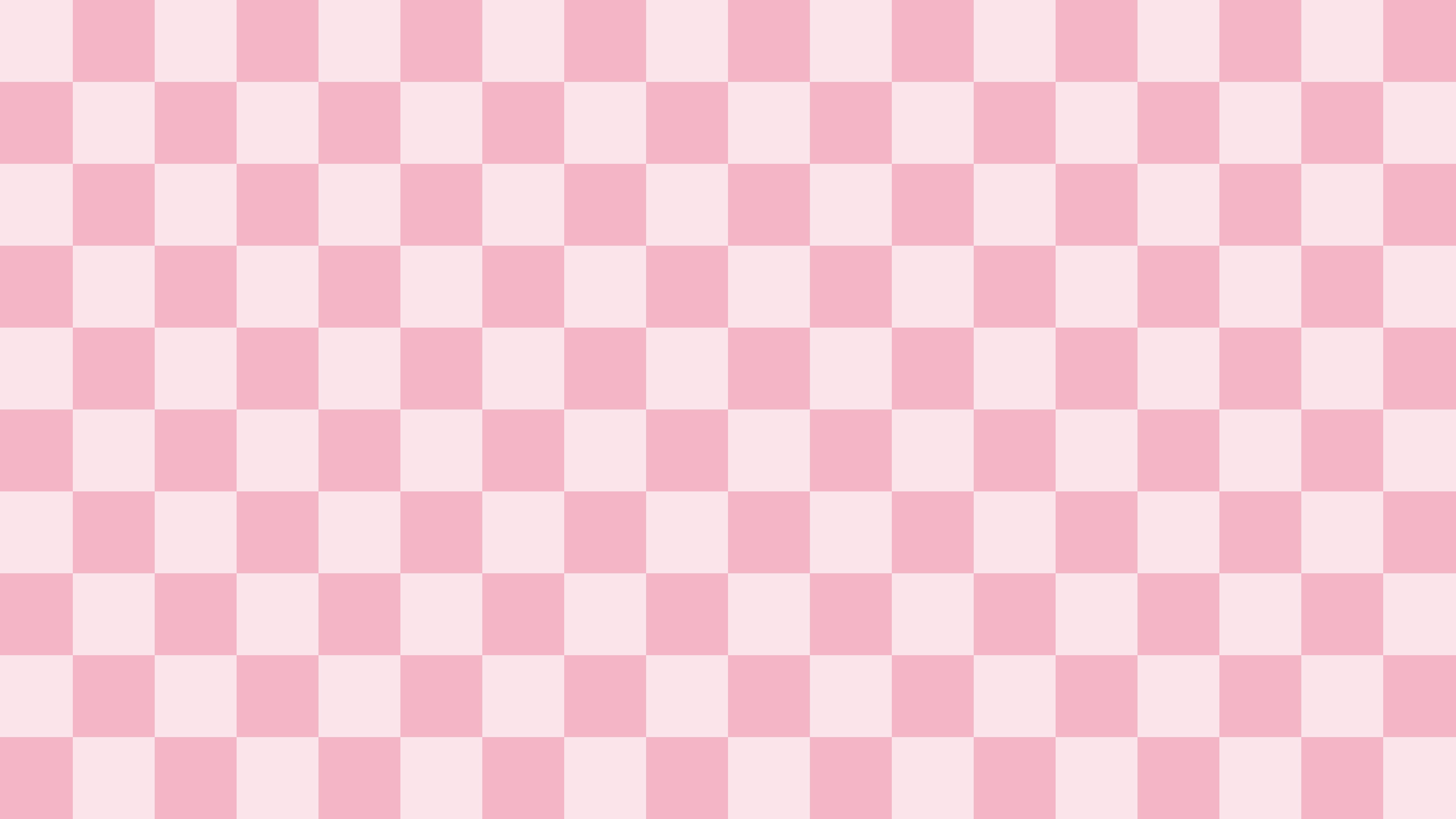 Coquette Pink Small Checkered desktop wallpaper in 4K