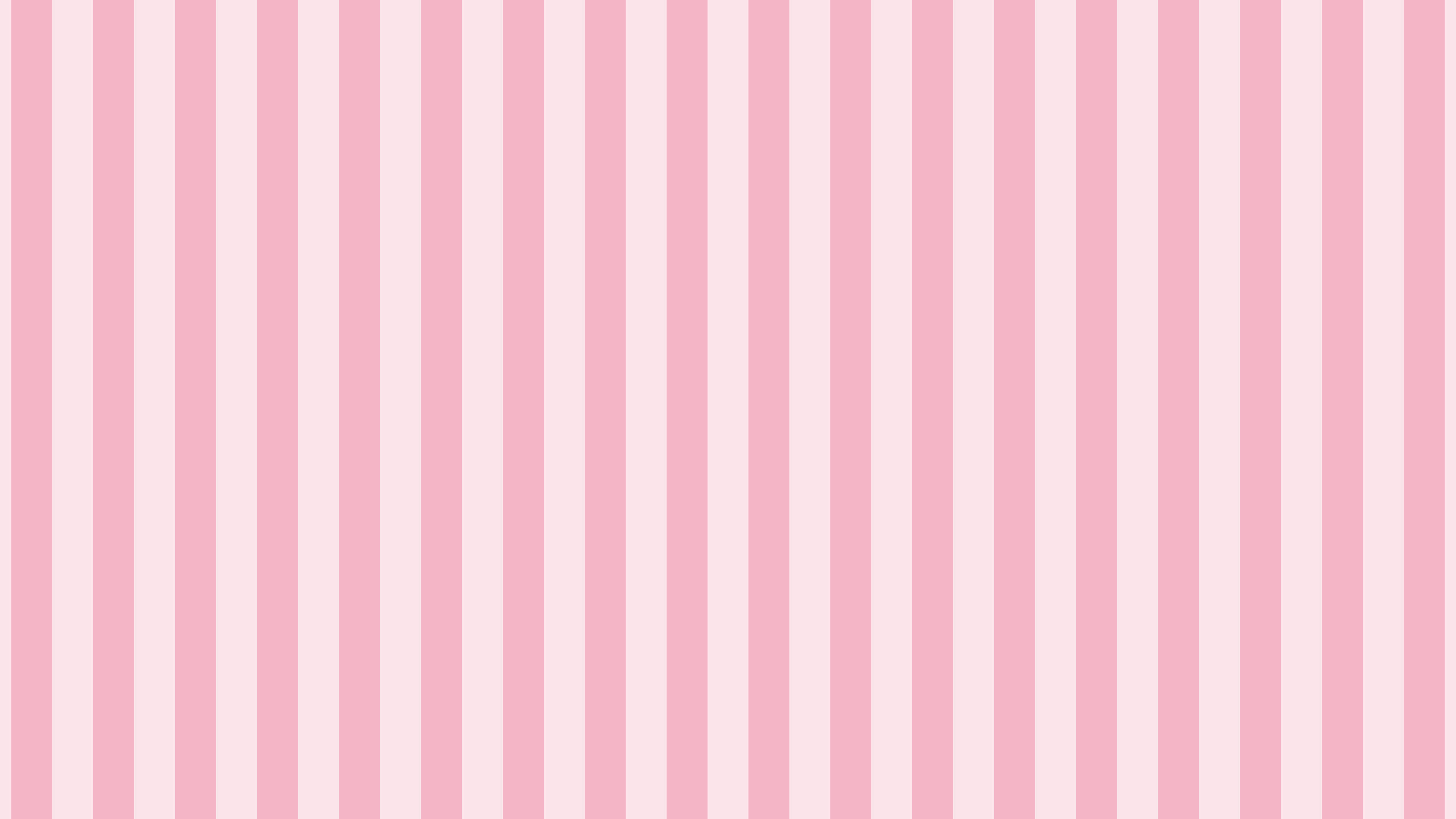 Coquette Pink Striped desktop wallpaper in 4K