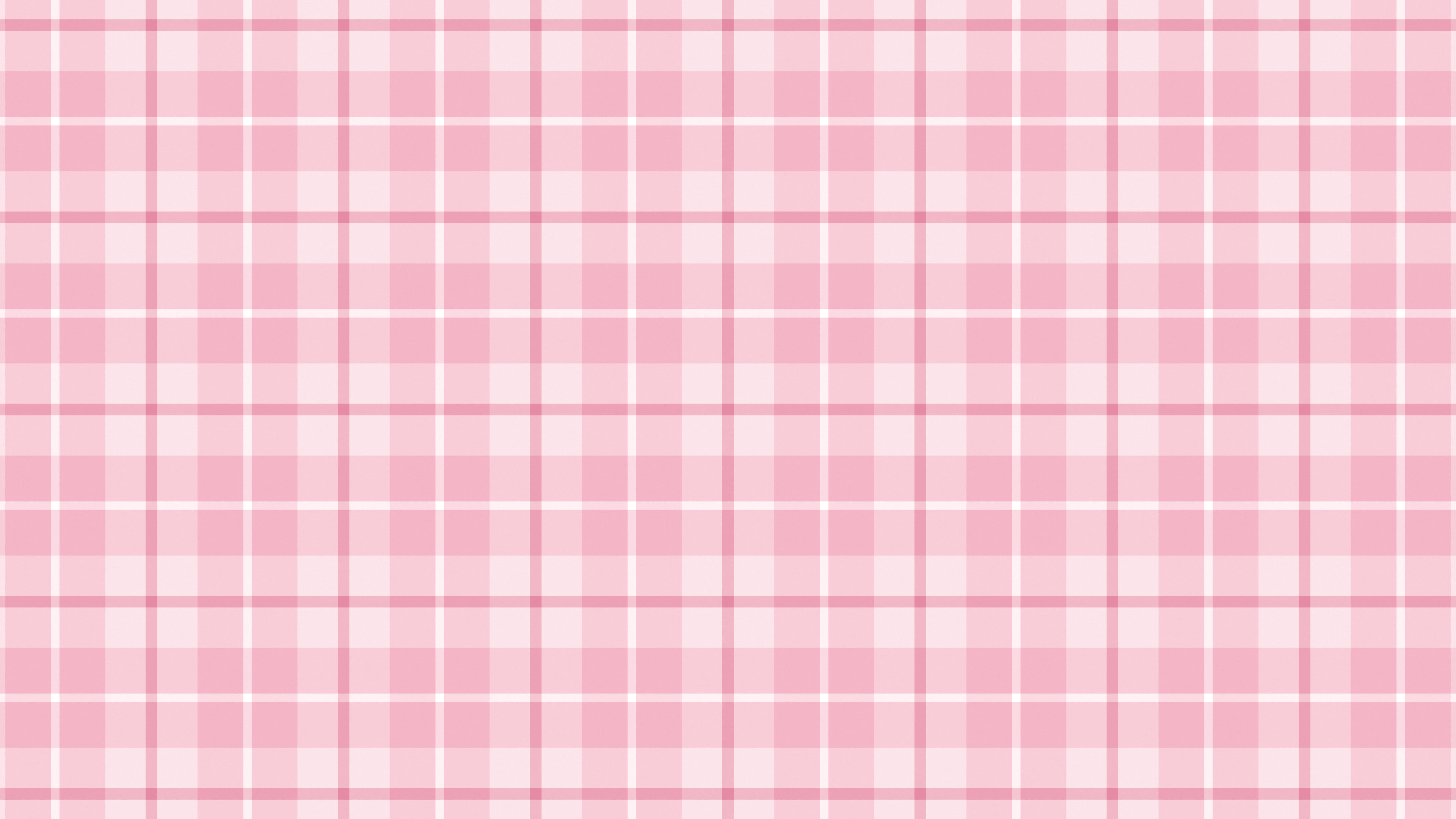 Coquette Pink Tartan Plaid desktop wallpaper in 4K
