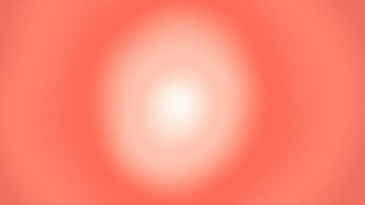 Coral and Cream Aura Gradient desktop wallpaper in 4K