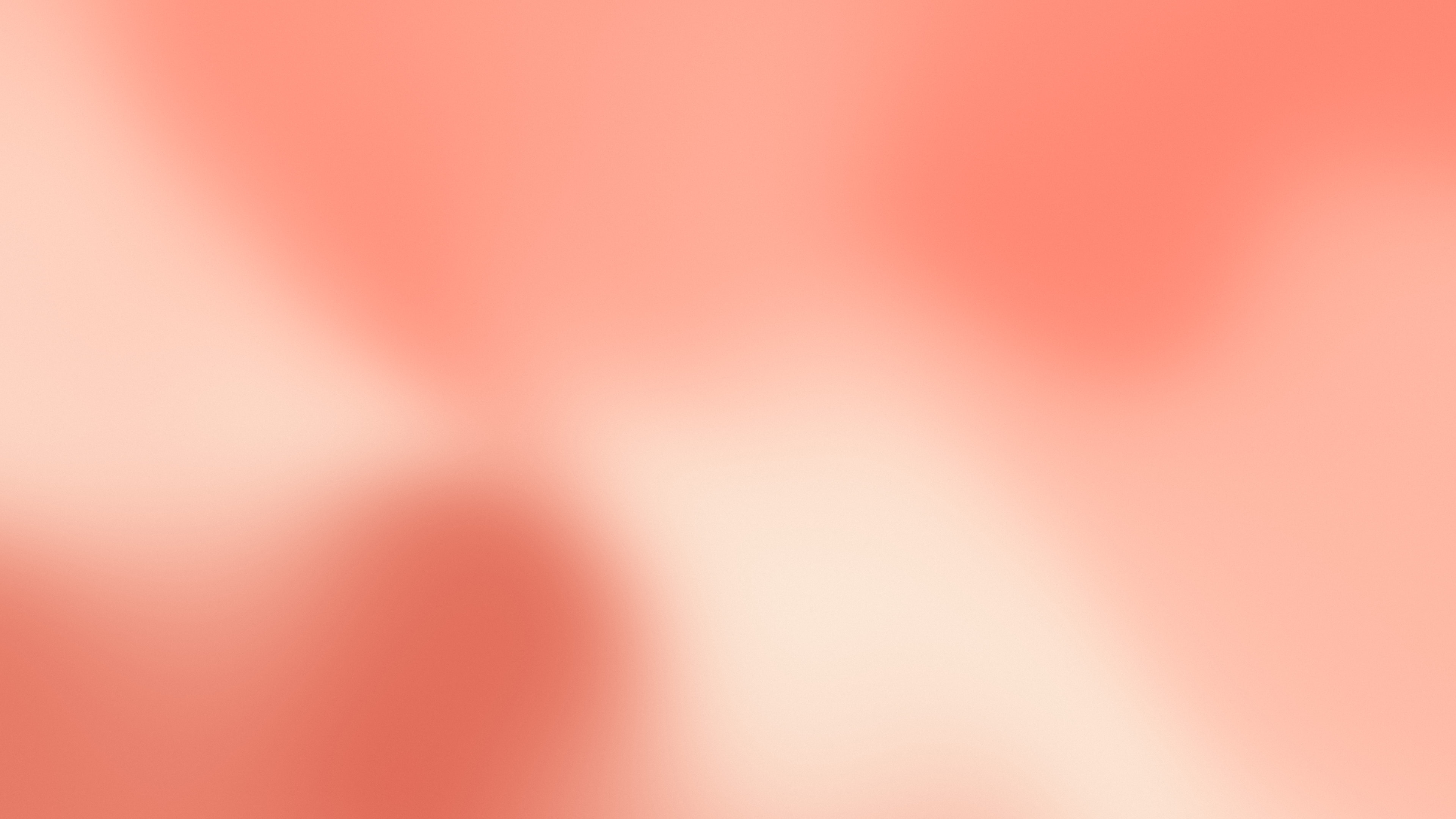 Coral and Cream Mesh Gradient desktop wallpaper in 4K