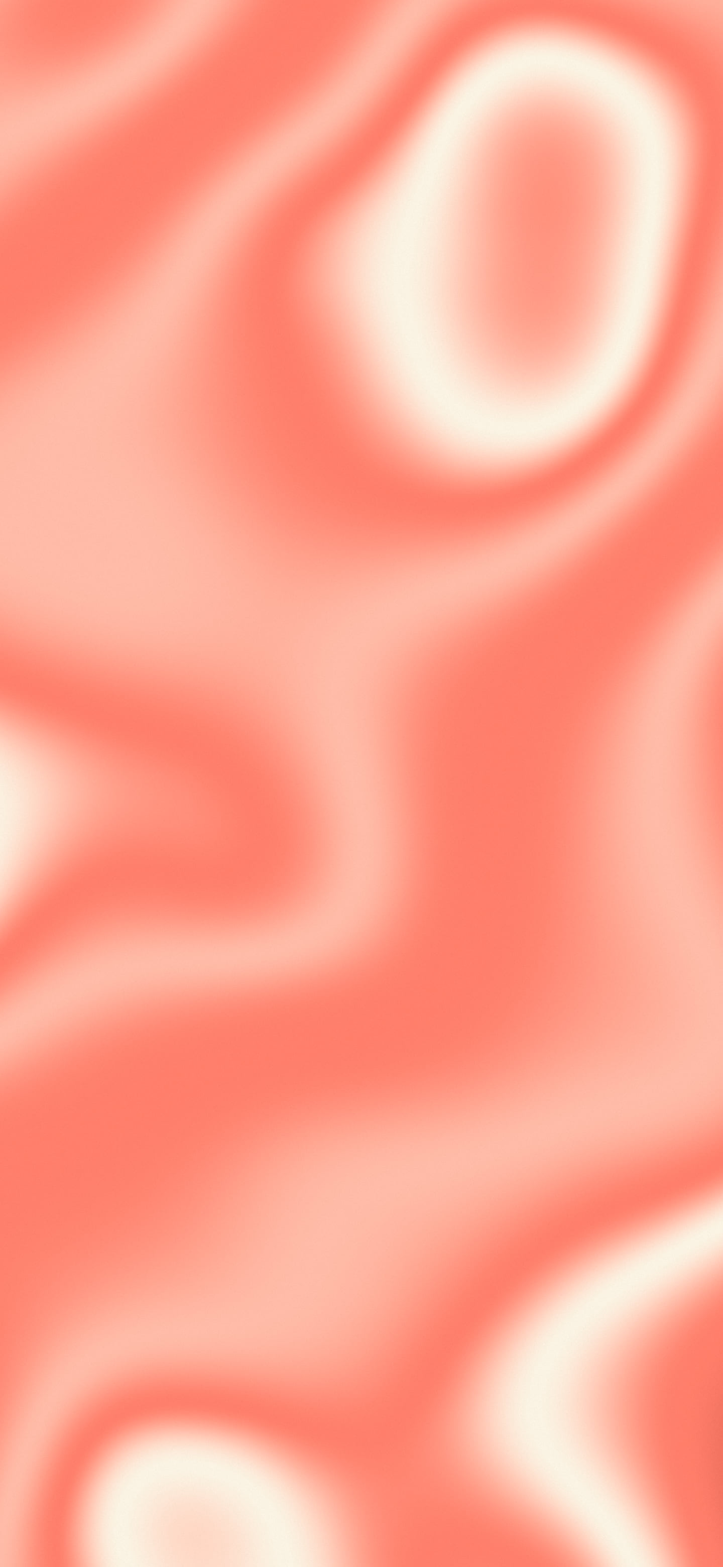 Coral and Cream Silky Gradient wallpaper for iPhone and Android