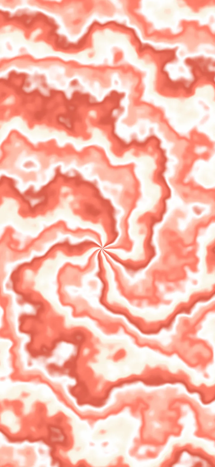 Coral and Cream Spiral Tie Dye wallpaper for iPhone and Android