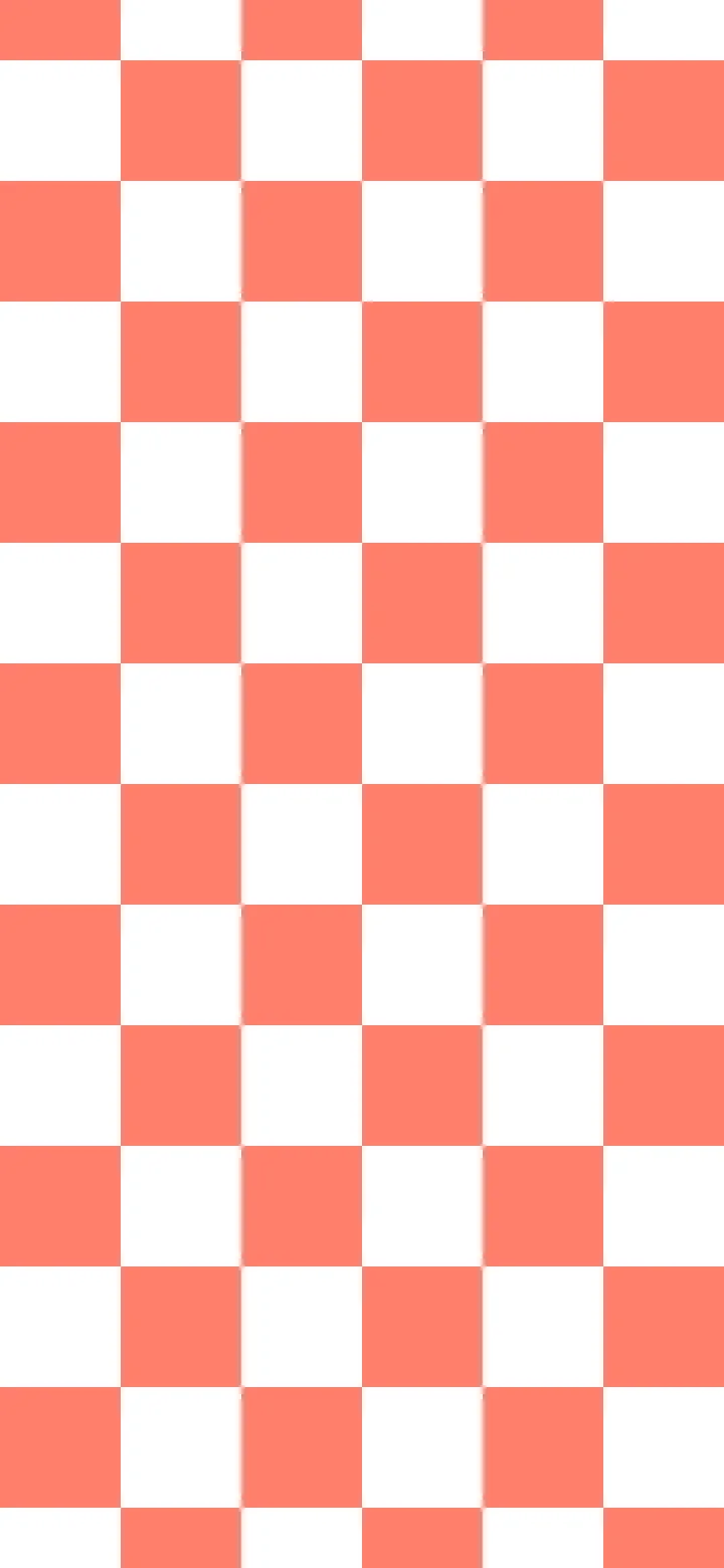 Coral Checkered wallpaper for iPhone and Android
