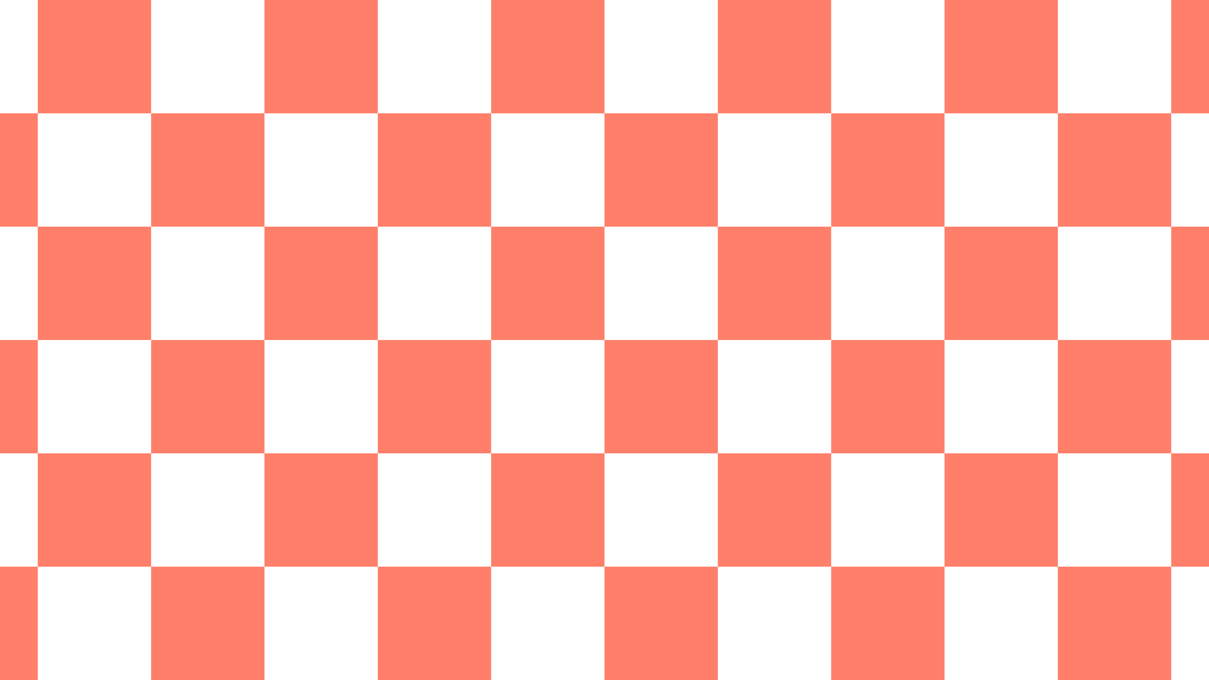 Coral Checkered desktop wallpaper in 4K