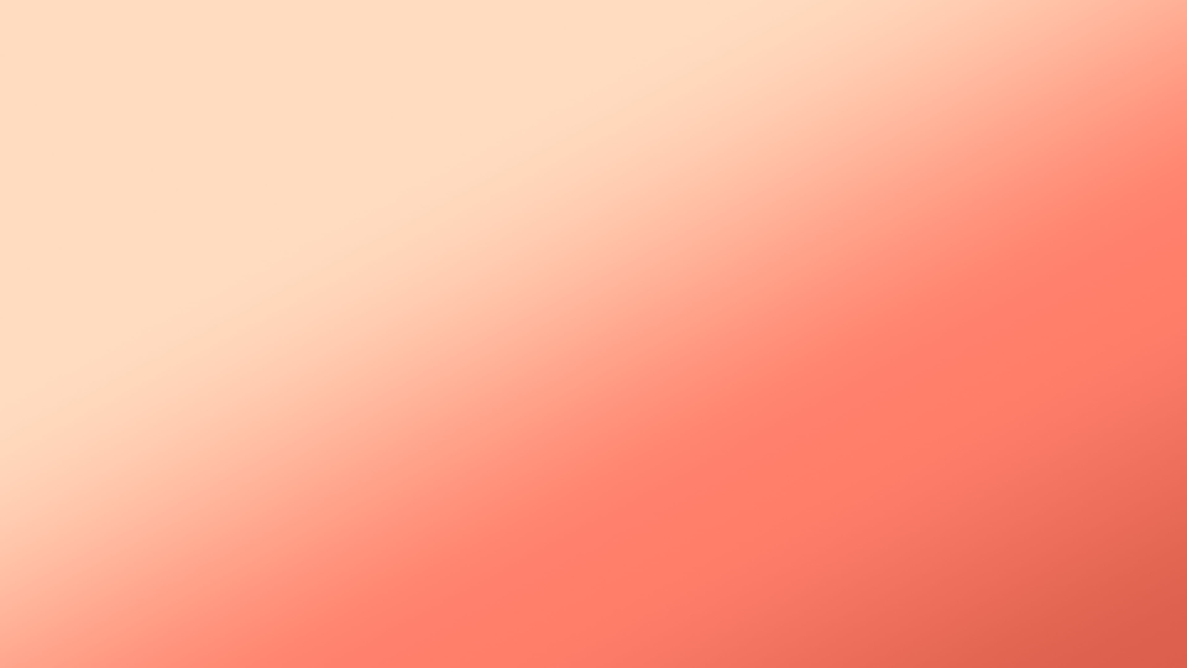 Coral Diagonal Ombre Gradient desktop wallpaper in 4K