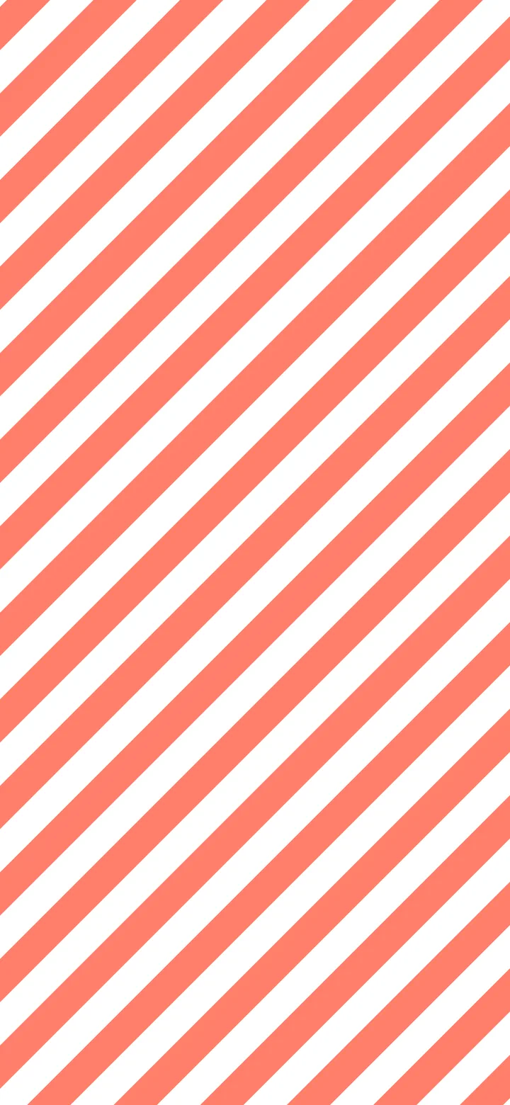 Coral Diagonal Striped wallpaper for iPhone and Android