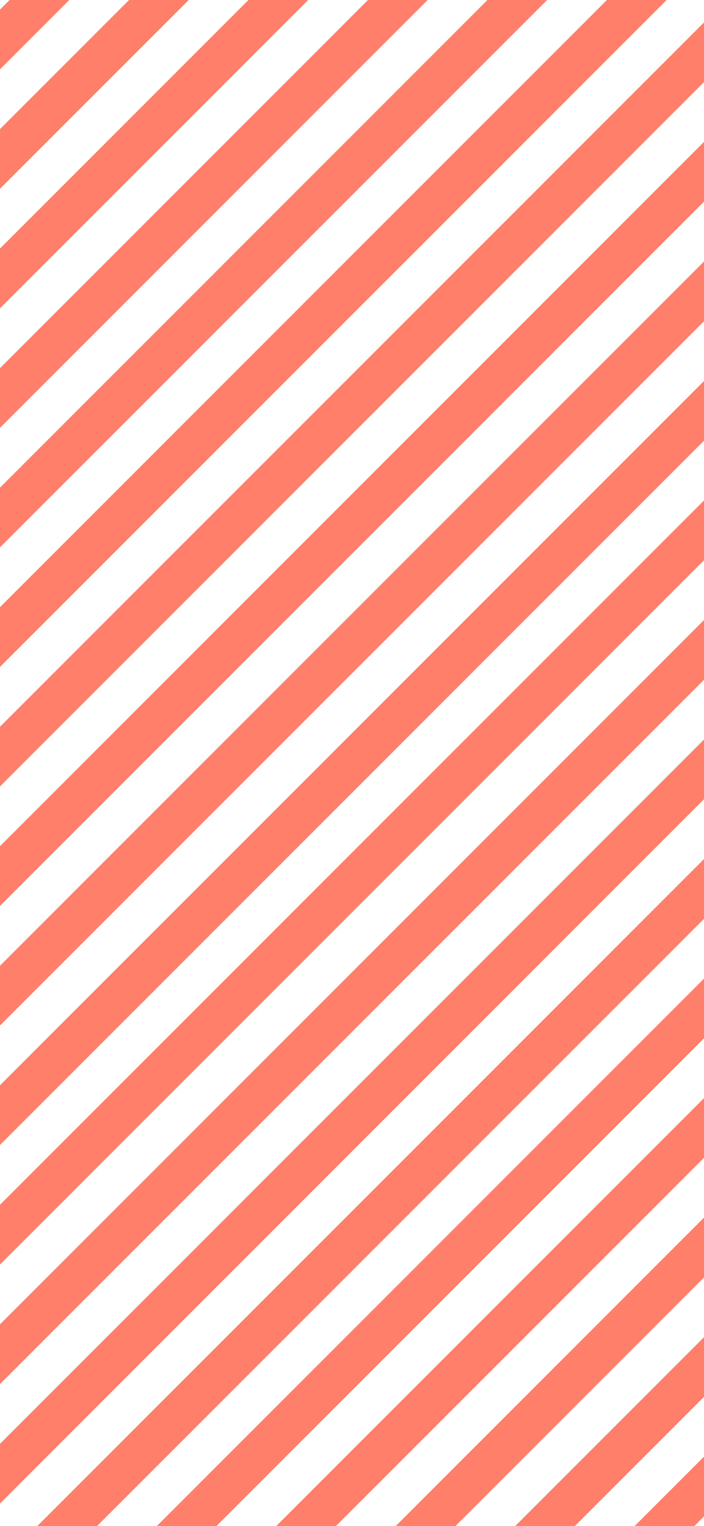 Coral Diagonal Striped wallpaper for iPhone and Android
