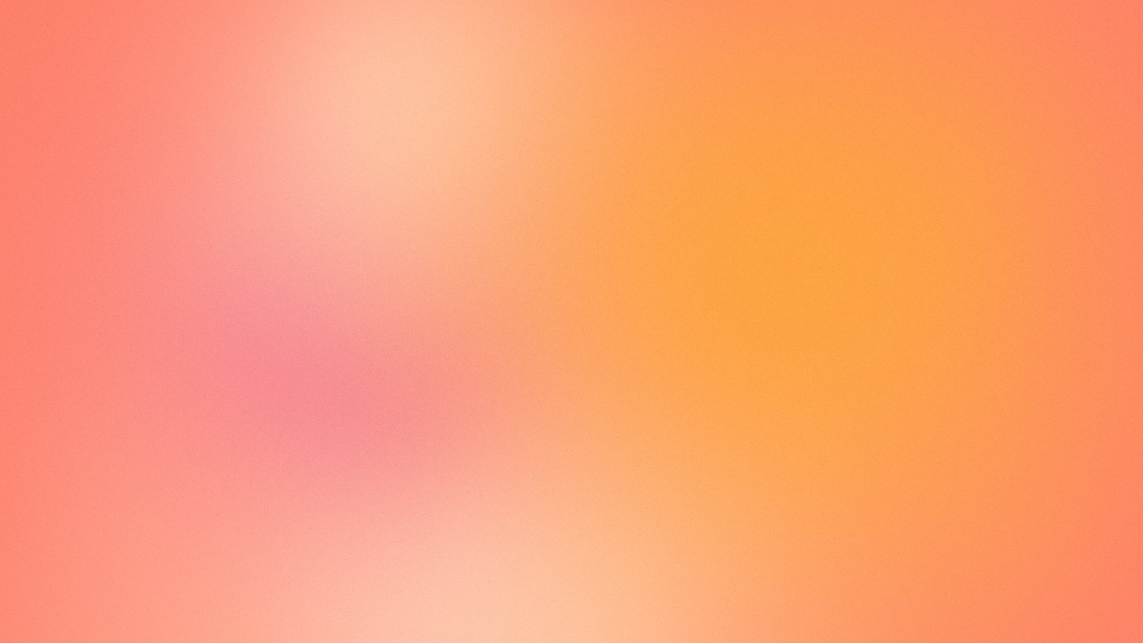 Coral Dreamy Aura Gradient desktop wallpaper in 4K