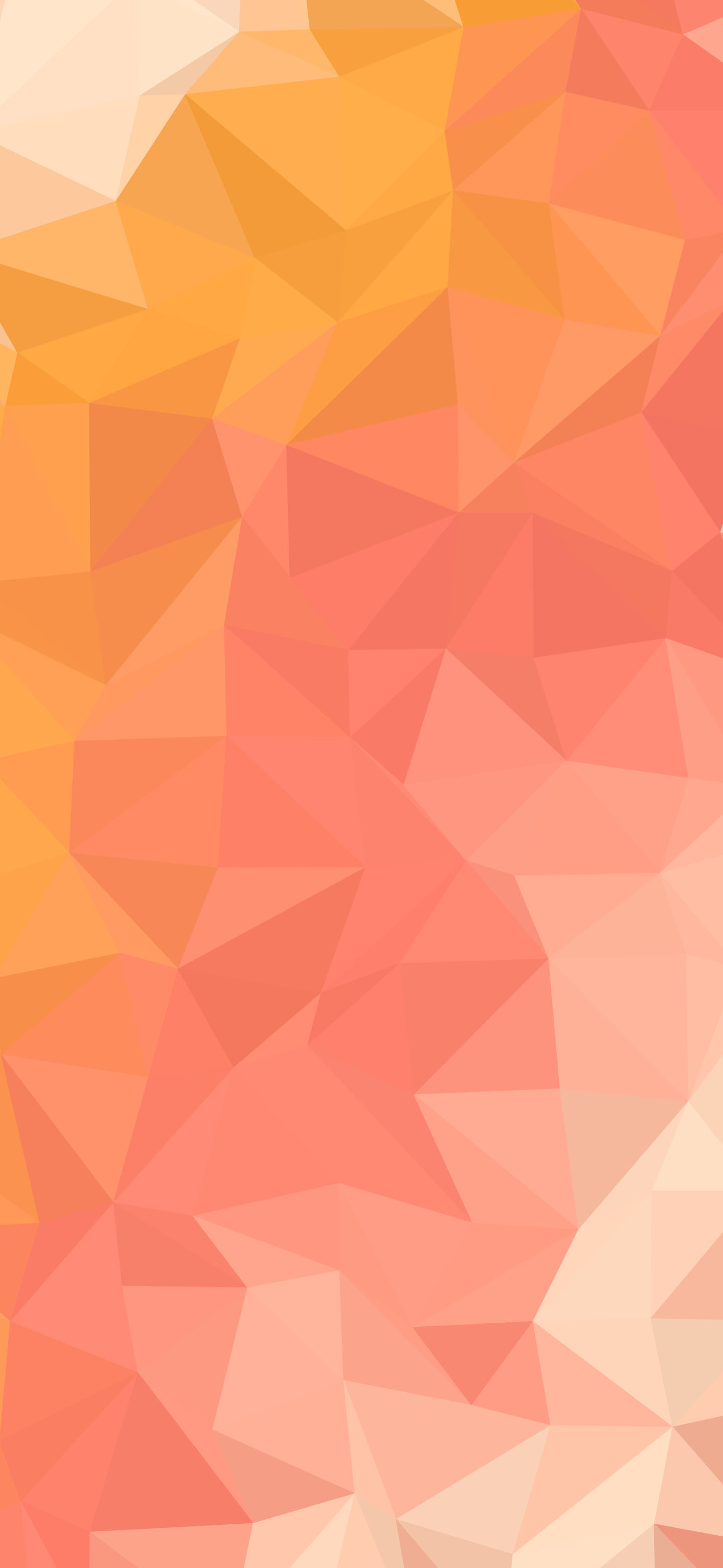 Coral Low Poly wallpaper for iPhone and Android