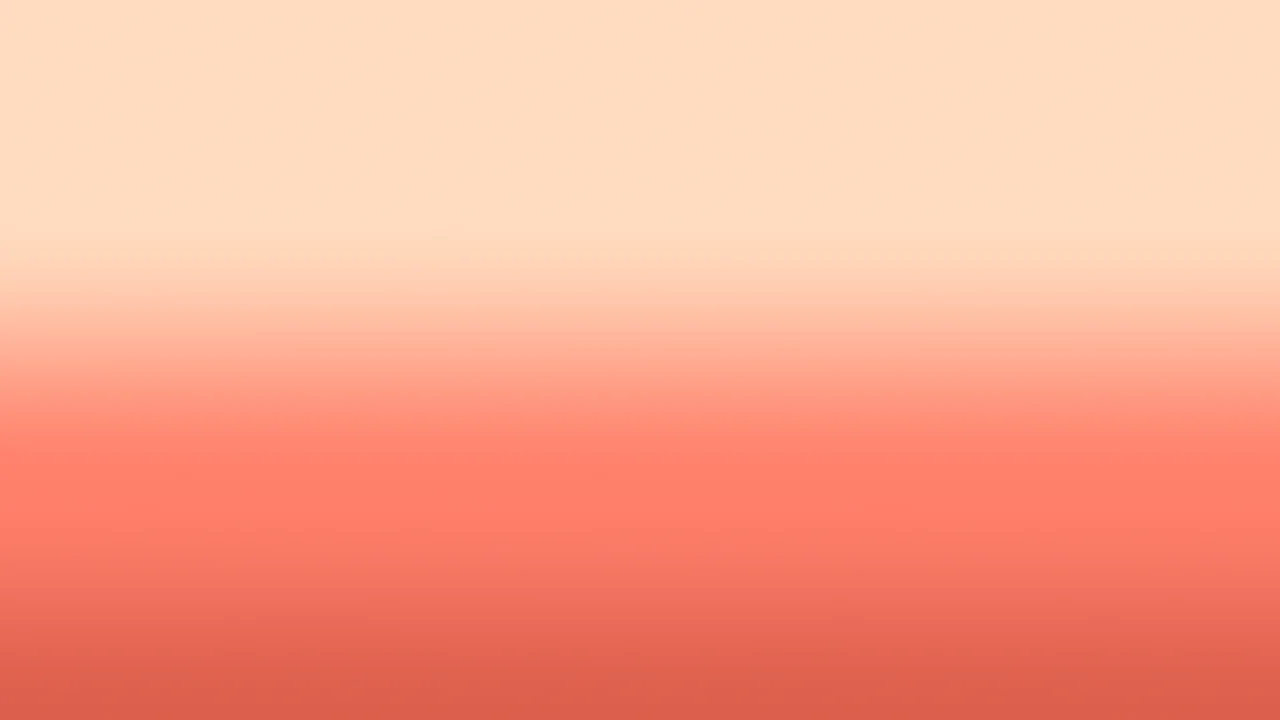 Coral Ombre Gradient desktop wallpaper in 4K