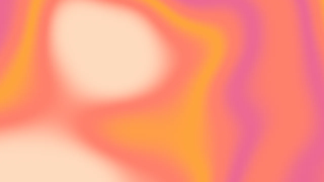 Coral Silky Gradient desktop wallpaper in 4K