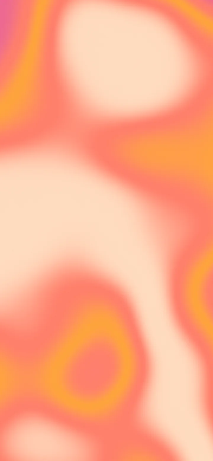 Coral Silky Gradient wallpaper for iPhone and Android