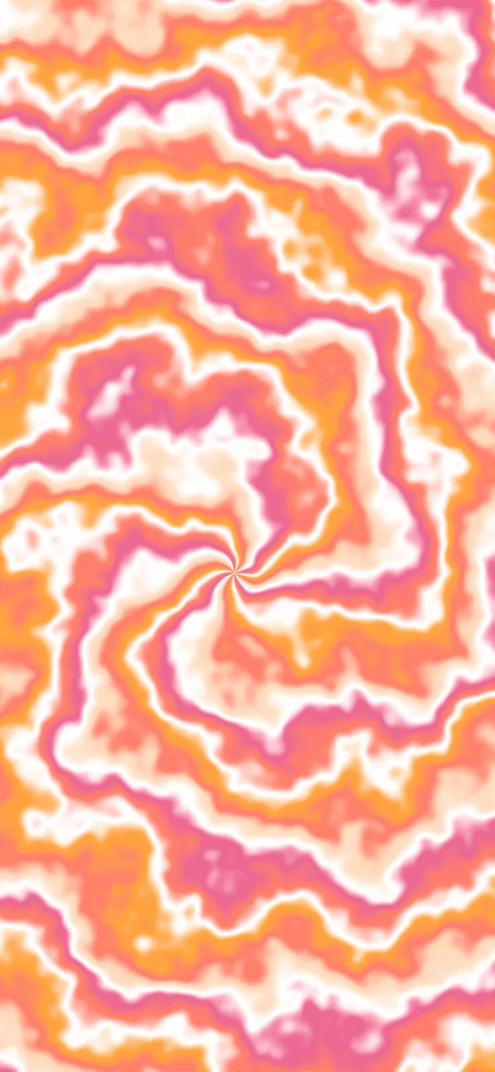 Coral Spiral Tie Dye wallpaper for iPhone and Android