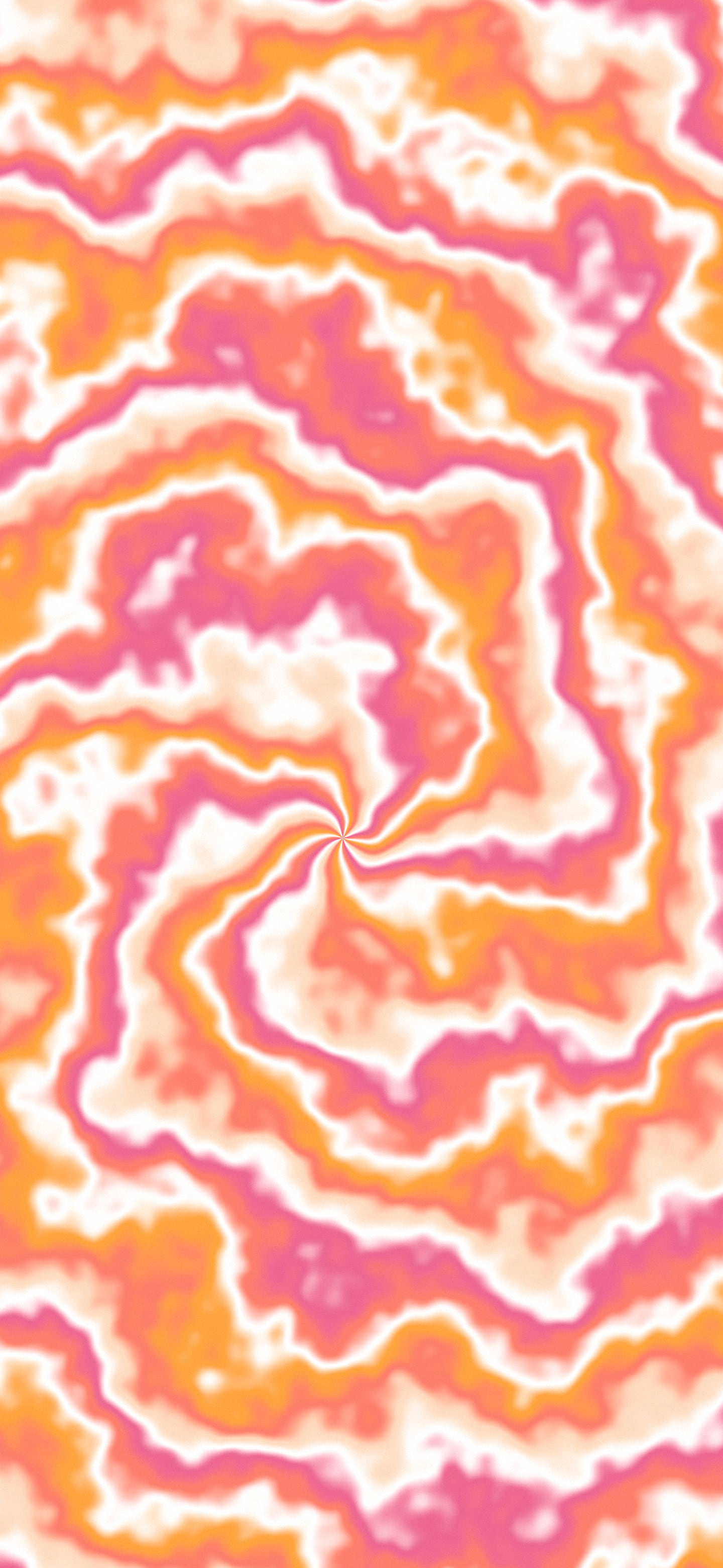 Coral Spiral Tie Dye wallpaper for iPhone and Android