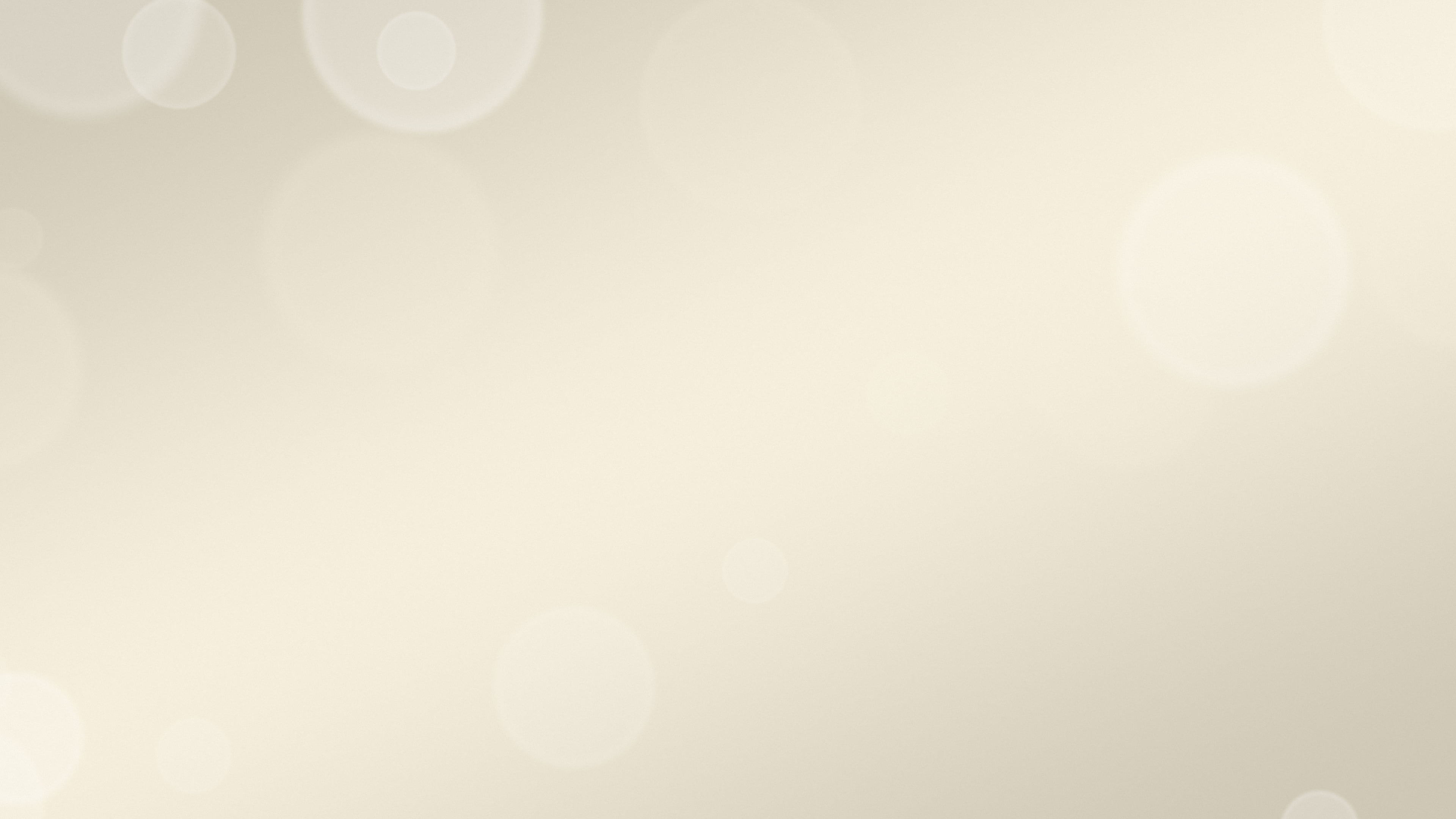 Cream and Beige Bokeh Lights desktop wallpaper in 4K