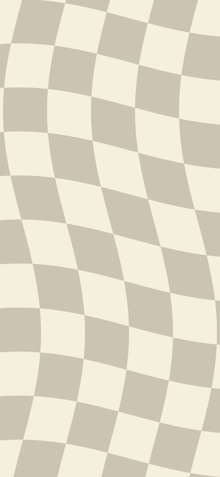 Cream and Beige Wavy Checkered wallpaper for iPhone and Android