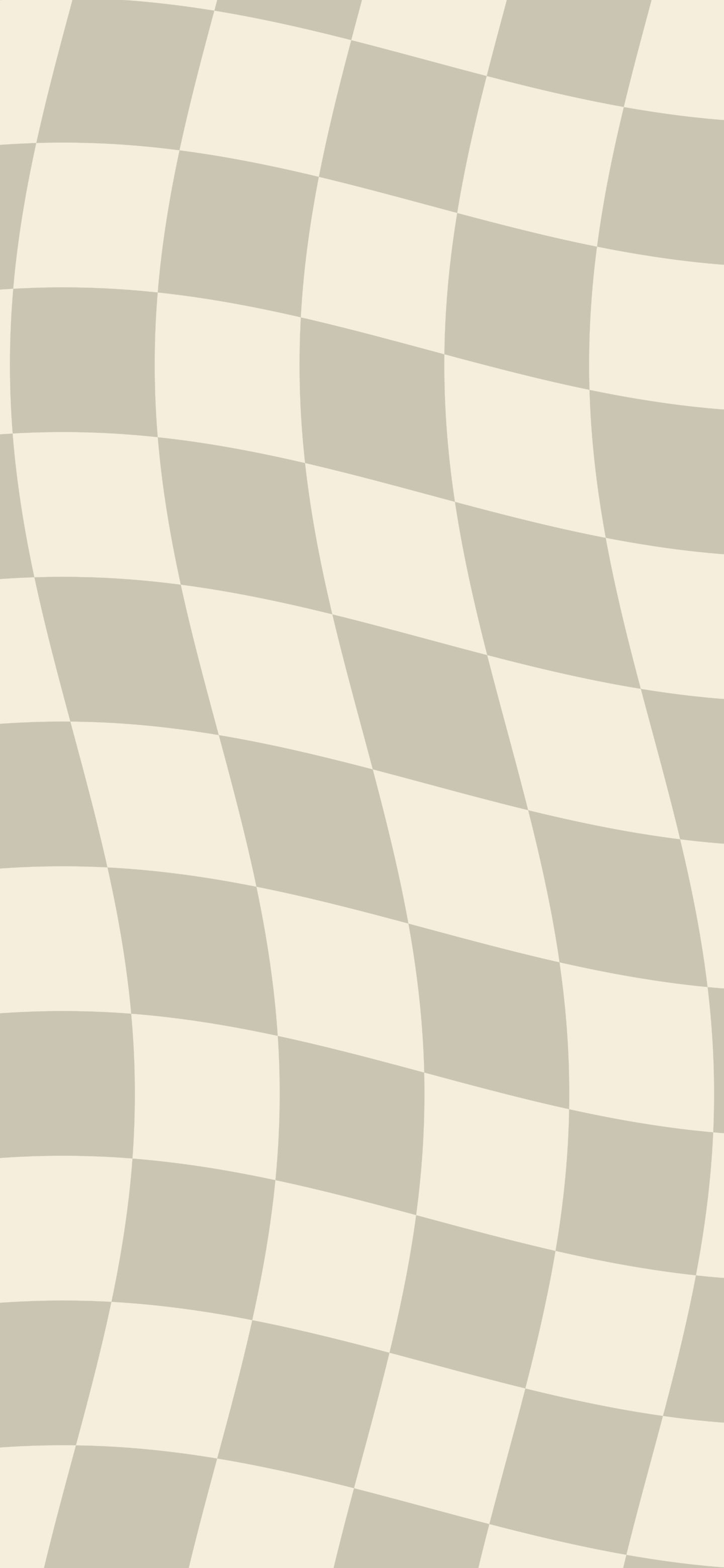 Cream and Beige Wavy Checkered wallpaper for iPhone and Android