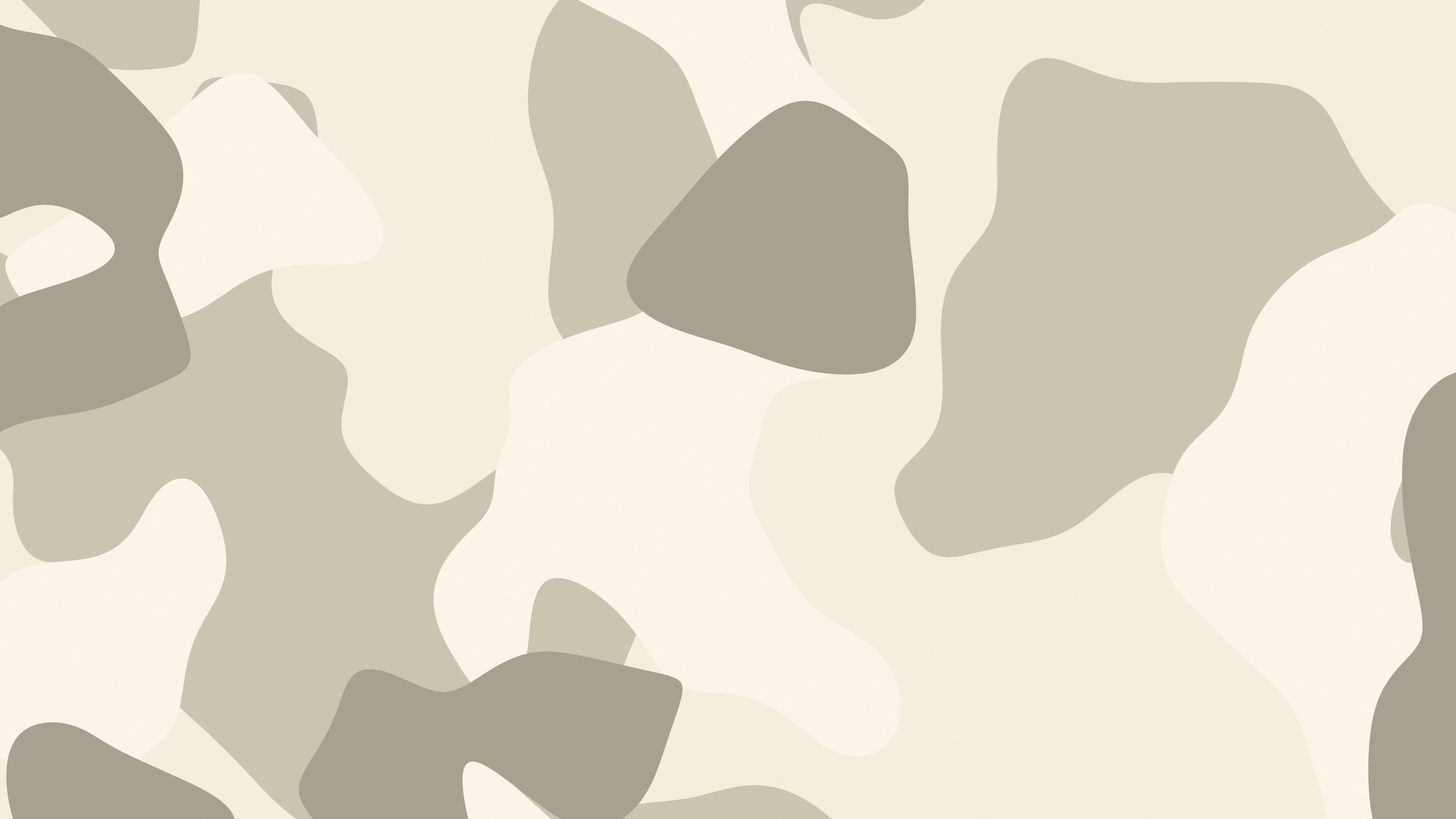 Cream Camo desktop wallpaper in 4K