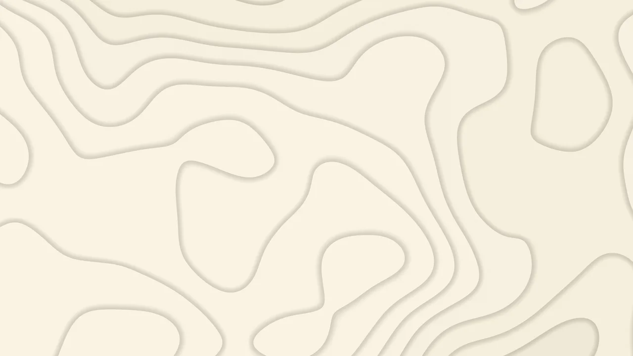 Cream Layered Topographic desktop wallpaper in 4K