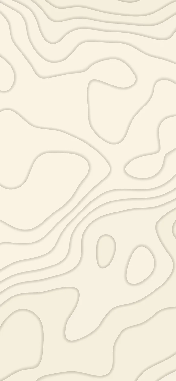 Cream Layered Topographic wallpaper for iPhone and Android