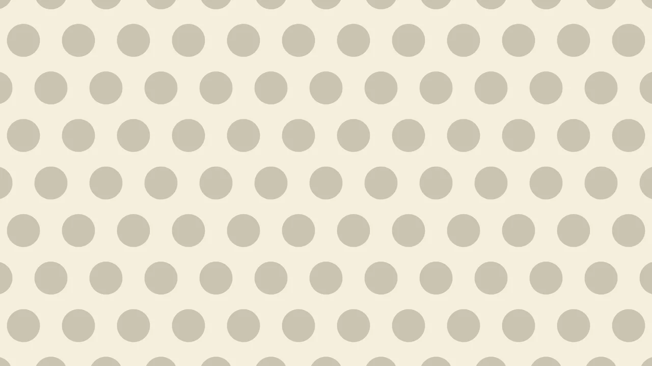 Cream Polka Dot desktop wallpaper in 4K